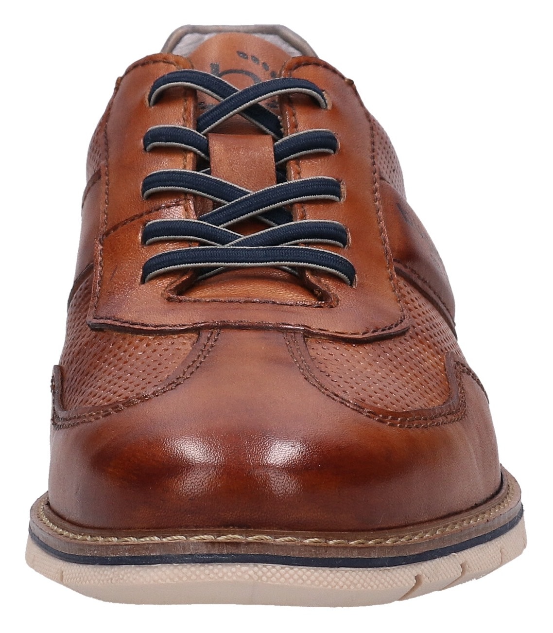 bugatti Chaussure à lacets  mit Rahmennaht, Weite G, Freizeitschuh, Halbschuh, Schnürschuh