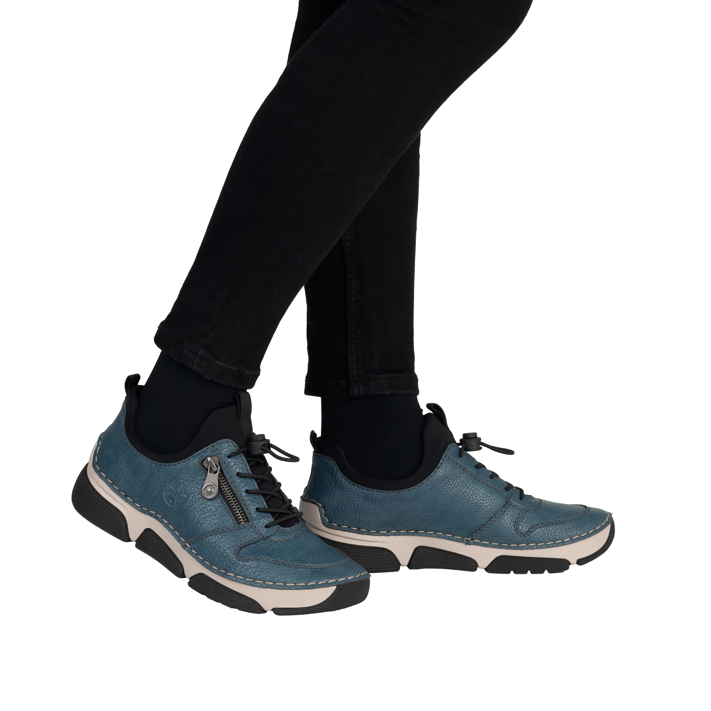 Rieker Baskets slip-on  chaussure à enfiler, chaussure basse, sneaker décontracté, élastique, fermeture rapide