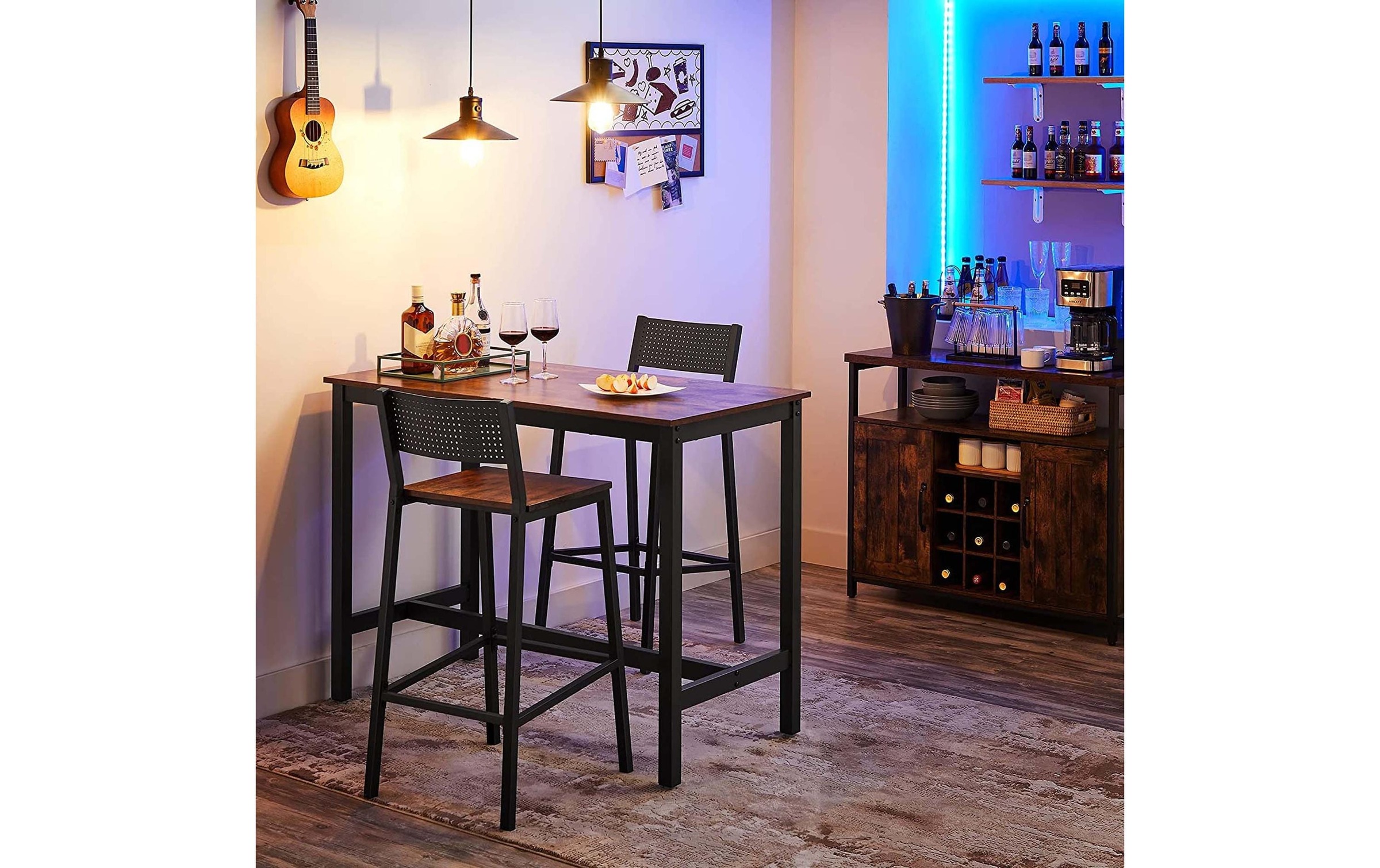 VASAGLE Tabouret de bar »2 Stück 43.1 x 97.2 cm« 2 cuis tlg.