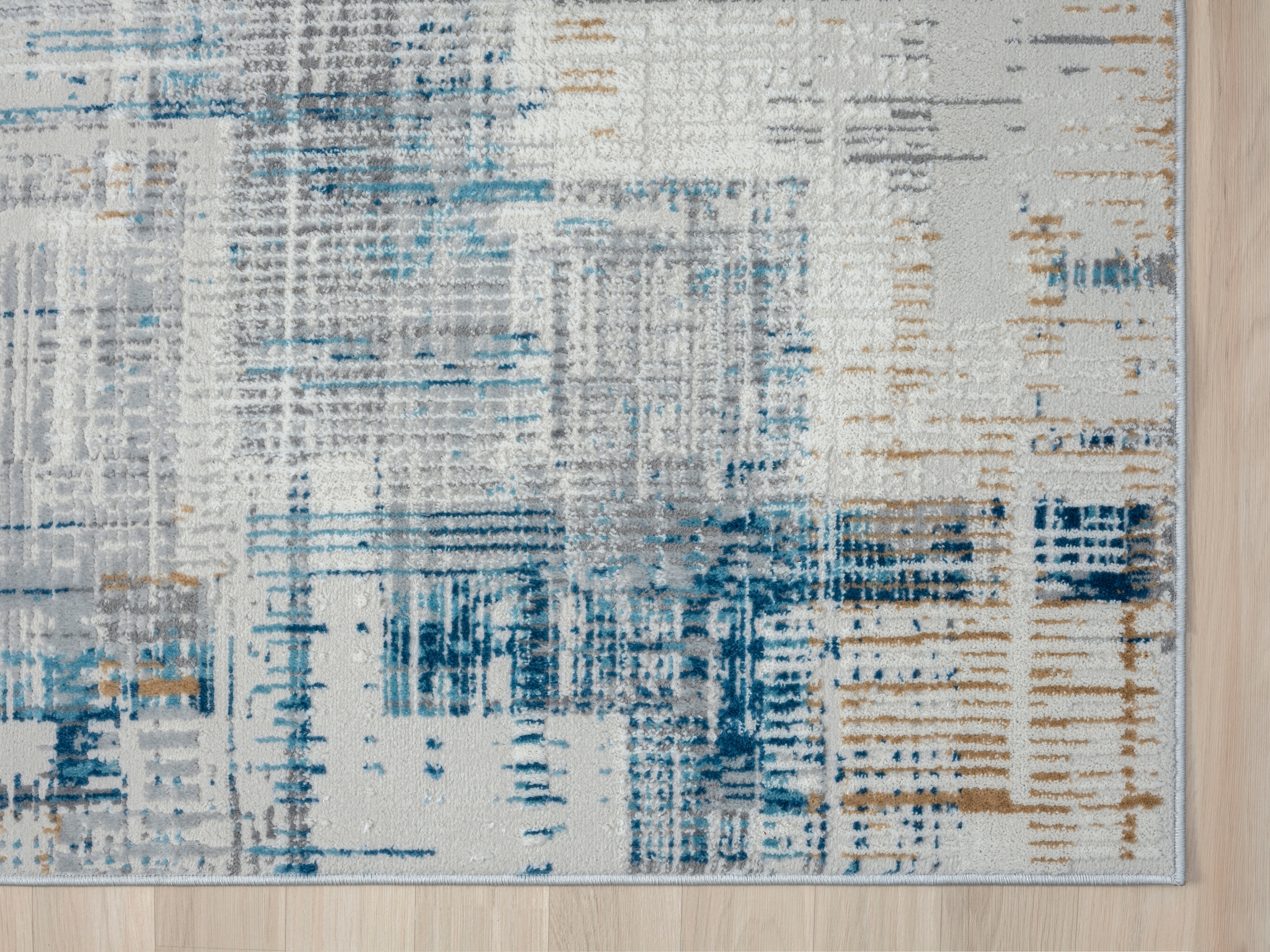 GOODproduct Teppich »Niamh, LAGERRÄUMUNG!« rechteckig 8 mm Höhe Kurzflor, modernes Design, pflegeleicht, Wohnzimmer