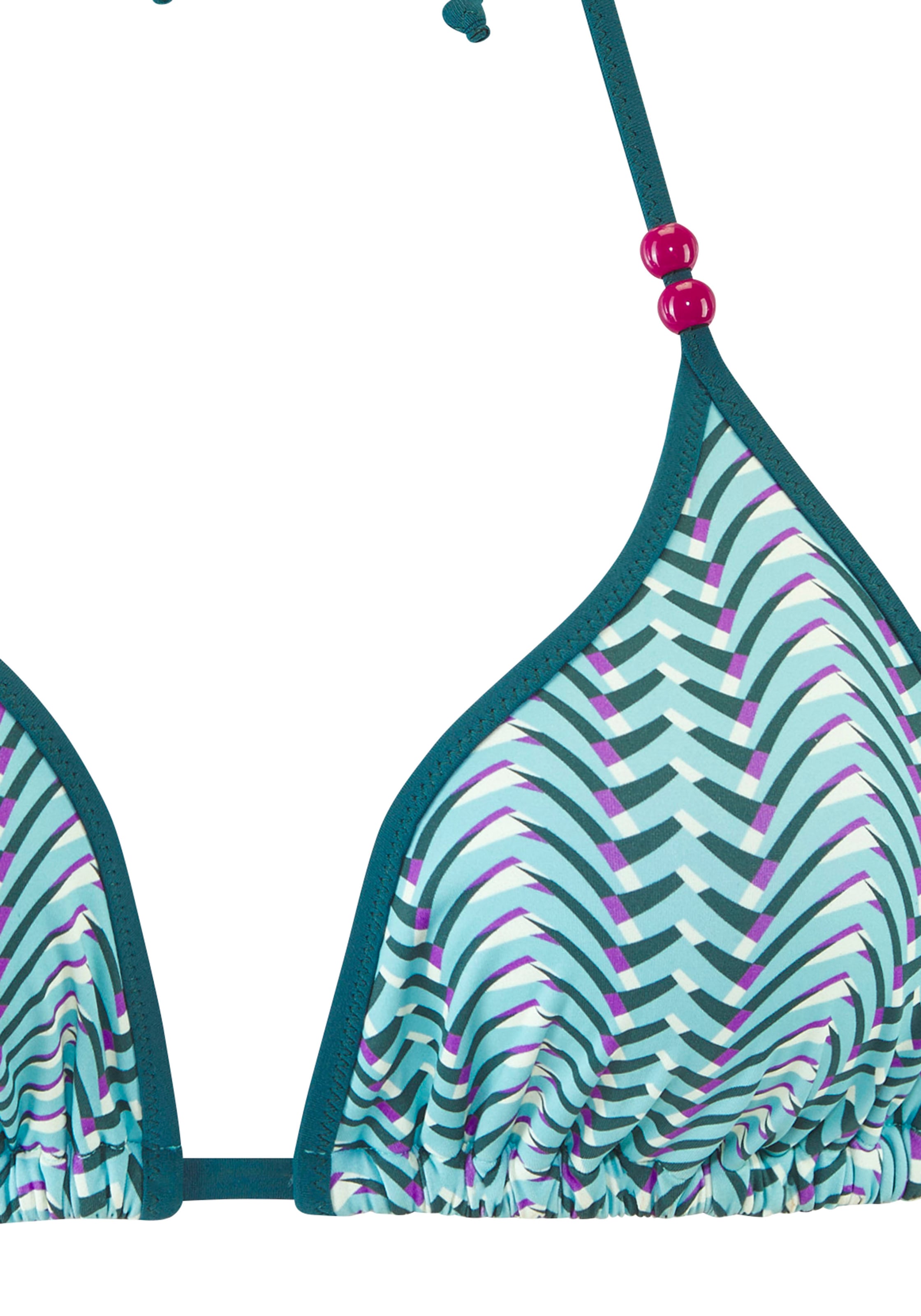 Vivance Bikini triangle mit Zierperlen
