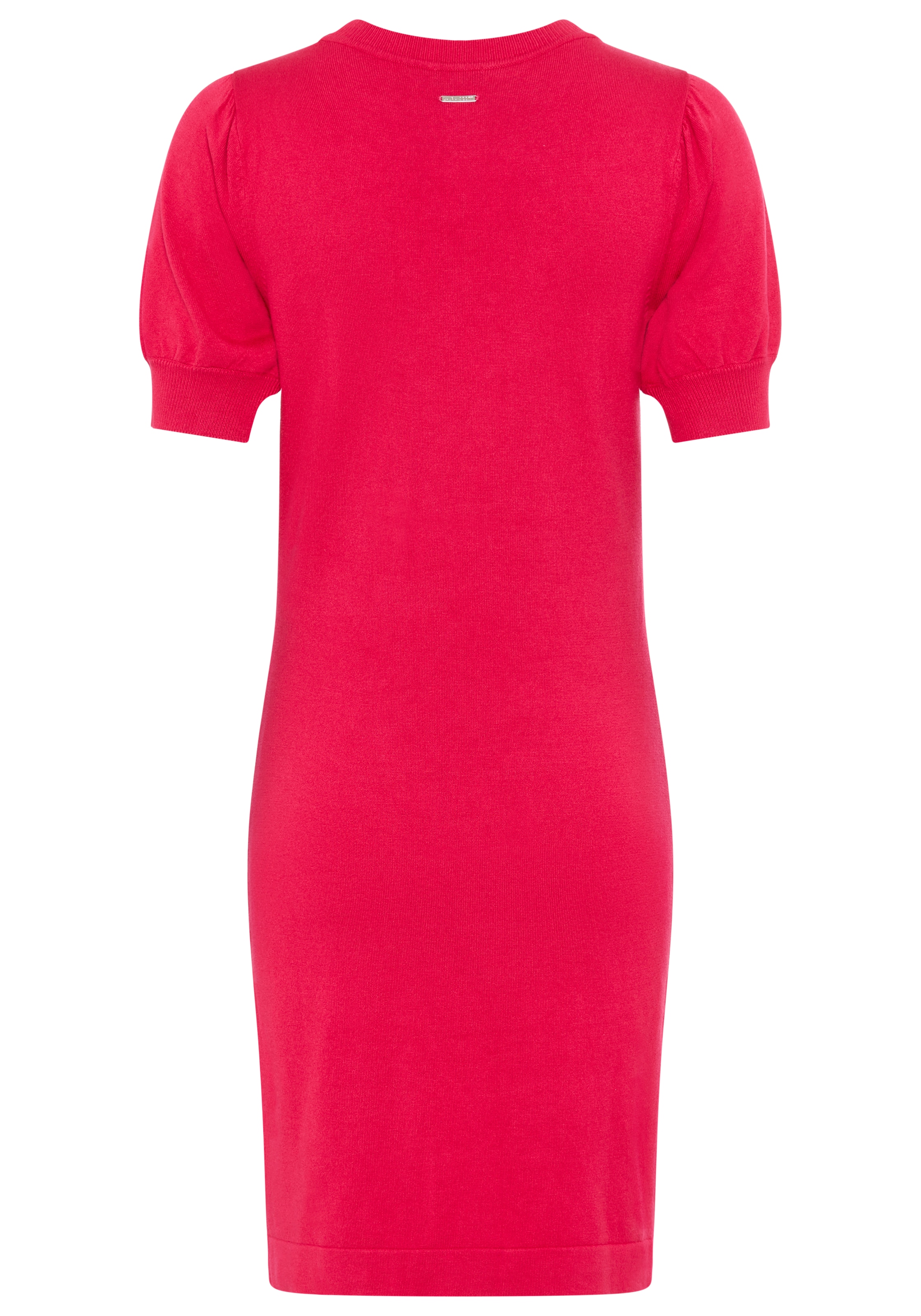 Laura Scott Robe en tricot mit femininen Volumenärmeln, mit Halbarm