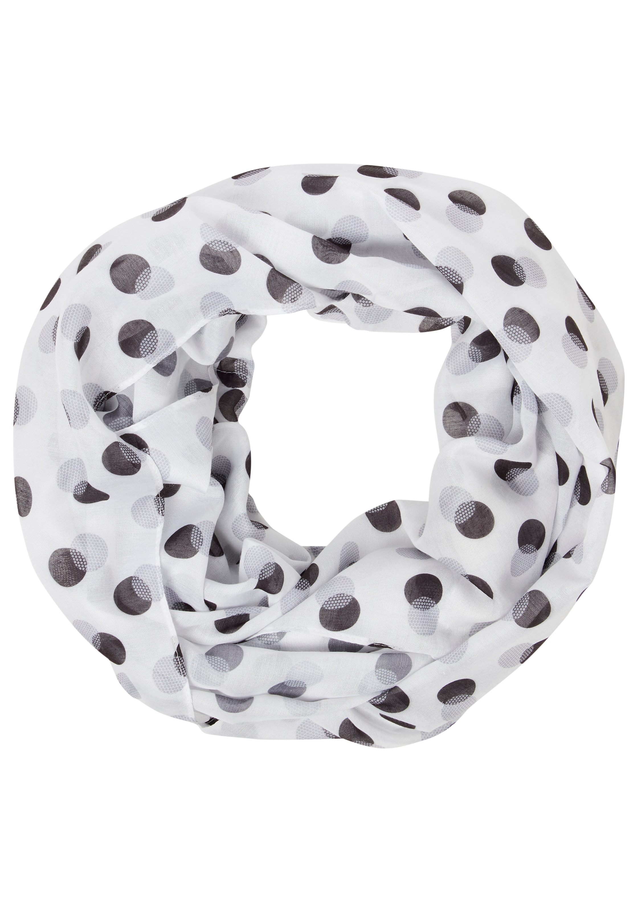 Laura Scott Boucle design à pois et imprimé, structure tissée simple couche