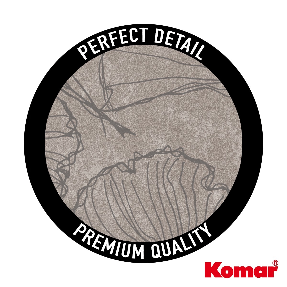 Komar Papier peint photo »Vlies Fototapete - Ginko Stone - Grösse 200 x 250 cm« imprimé