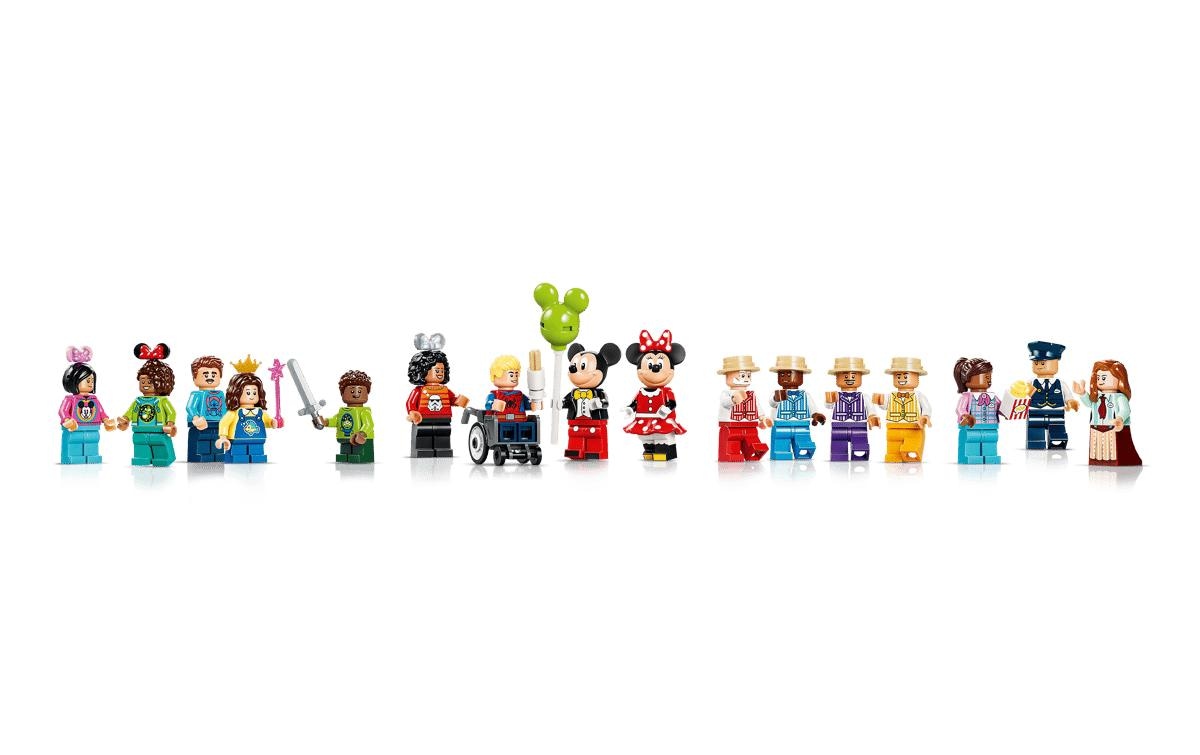 LEGO® Konstruktionsspielsteine »Disney Main Street, U.S.A. 43302 Heimdekoration«