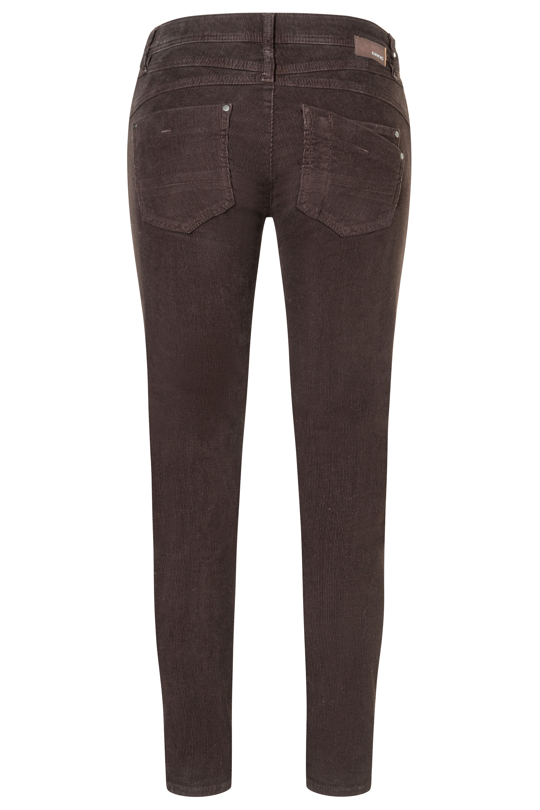 GANG Pantalon en velours côtelé »94AMELIE«  avec double empiècement, coupe décontractée,
