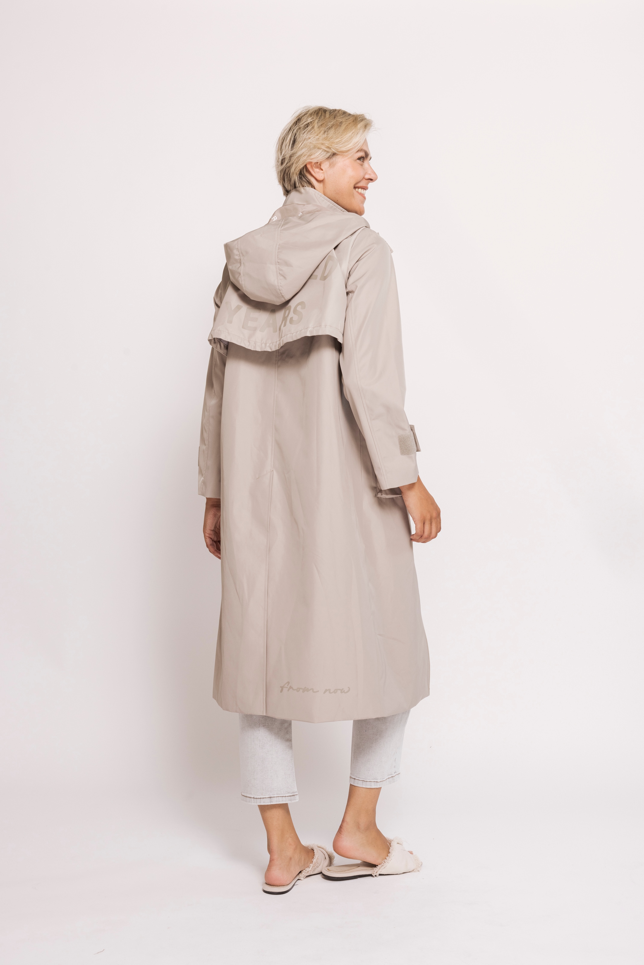 Zhrill Funktionsmantel »ZHCOSIMA Mantel« mit Kapuze und Reissverschluss