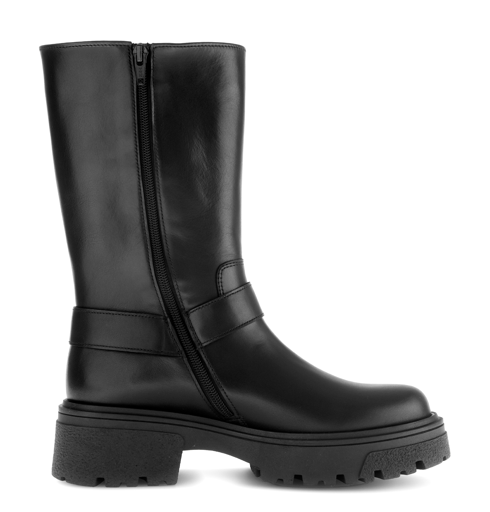 Gabor Stiefel  , Blockabsatz, Kurzstiefel, Boots mit Nieten und Zierriegel