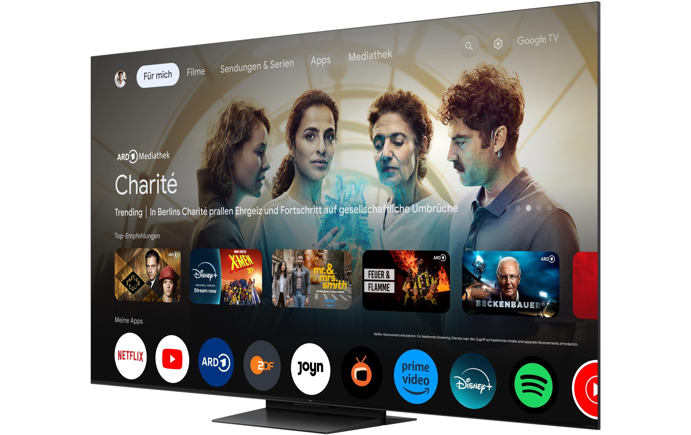 TCL Téléviseur QLED »55C7K« 140 cm/55 ″