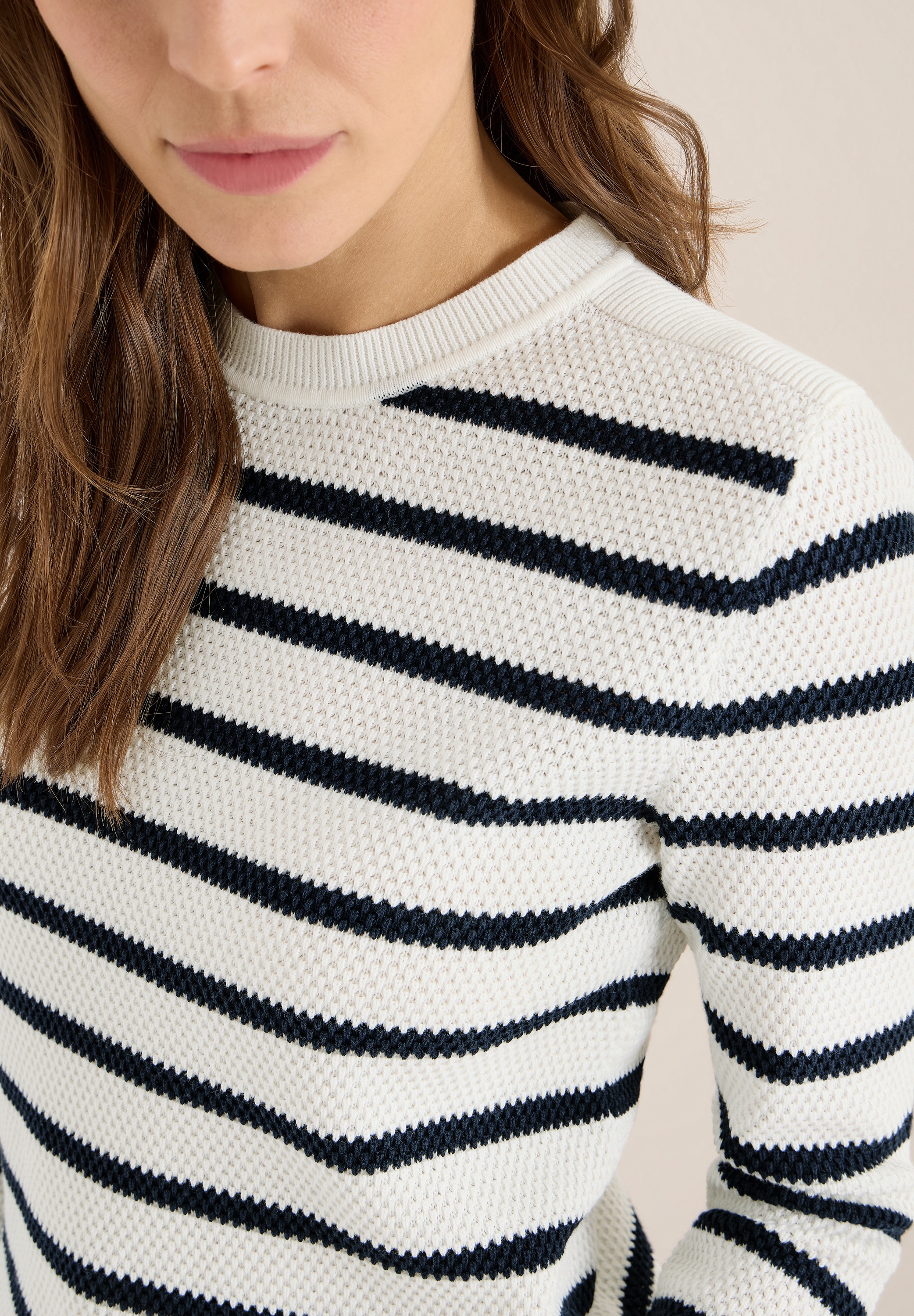 Cecil Pull en tricot im Streifen-Look