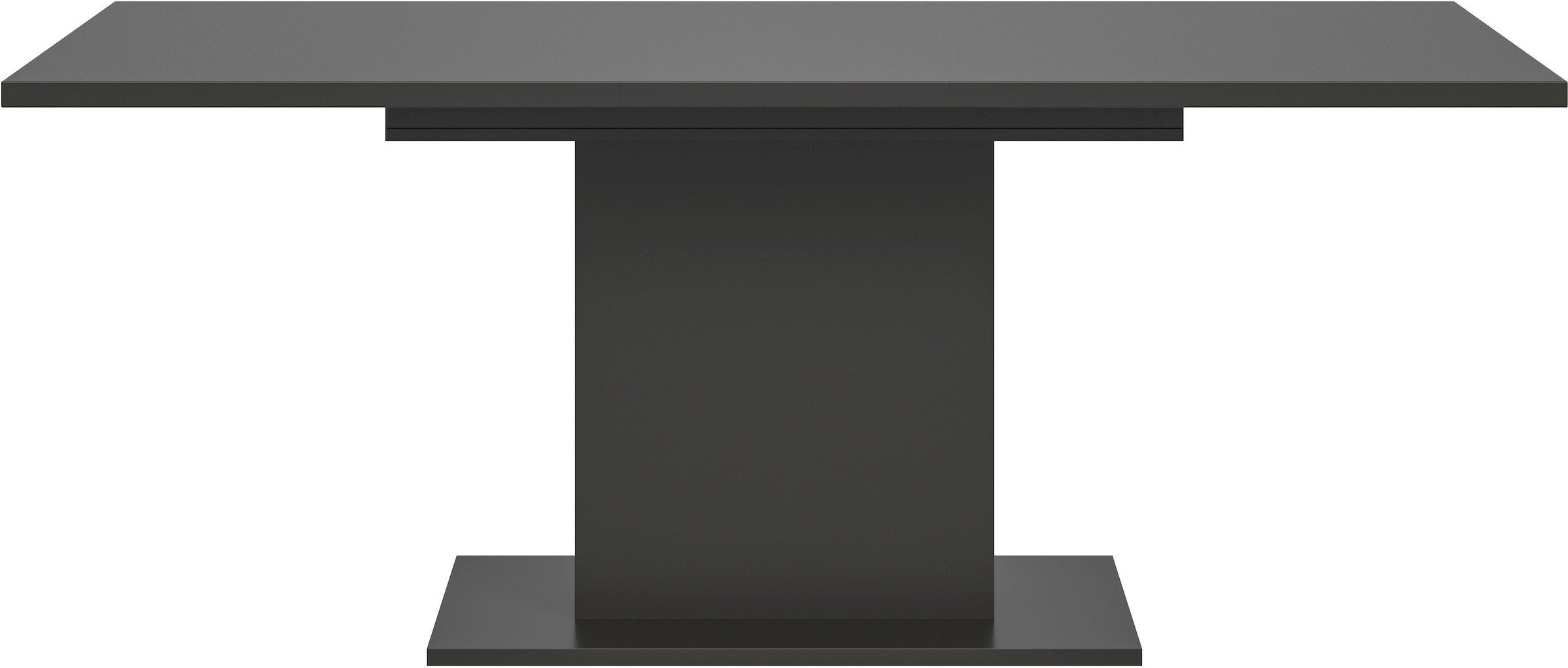 Home affaire Esstisch »Motus, ausziehbar 150 -190 cm, inklusive 40 cm Einlegeplatte« Set, 1 Stk. tlg. Säulengestell mit Bodenplatte, Tisch, Küchentisch, Esszimmer, Küche