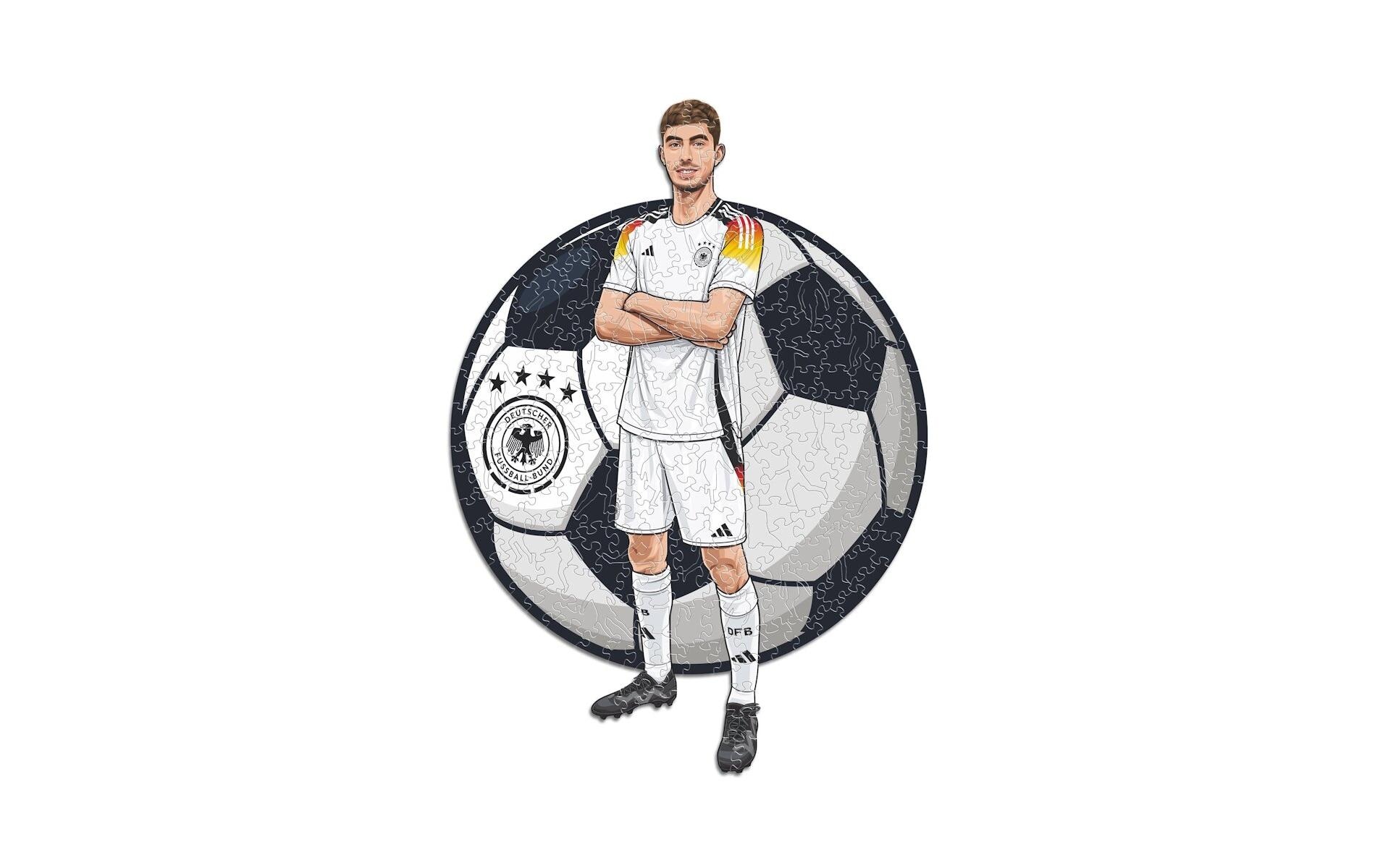   Puzzle »Iconic Kai Havertz (Deutsche Nationalmanschaft)« Holzart: Birke (Herkunftsland: China)