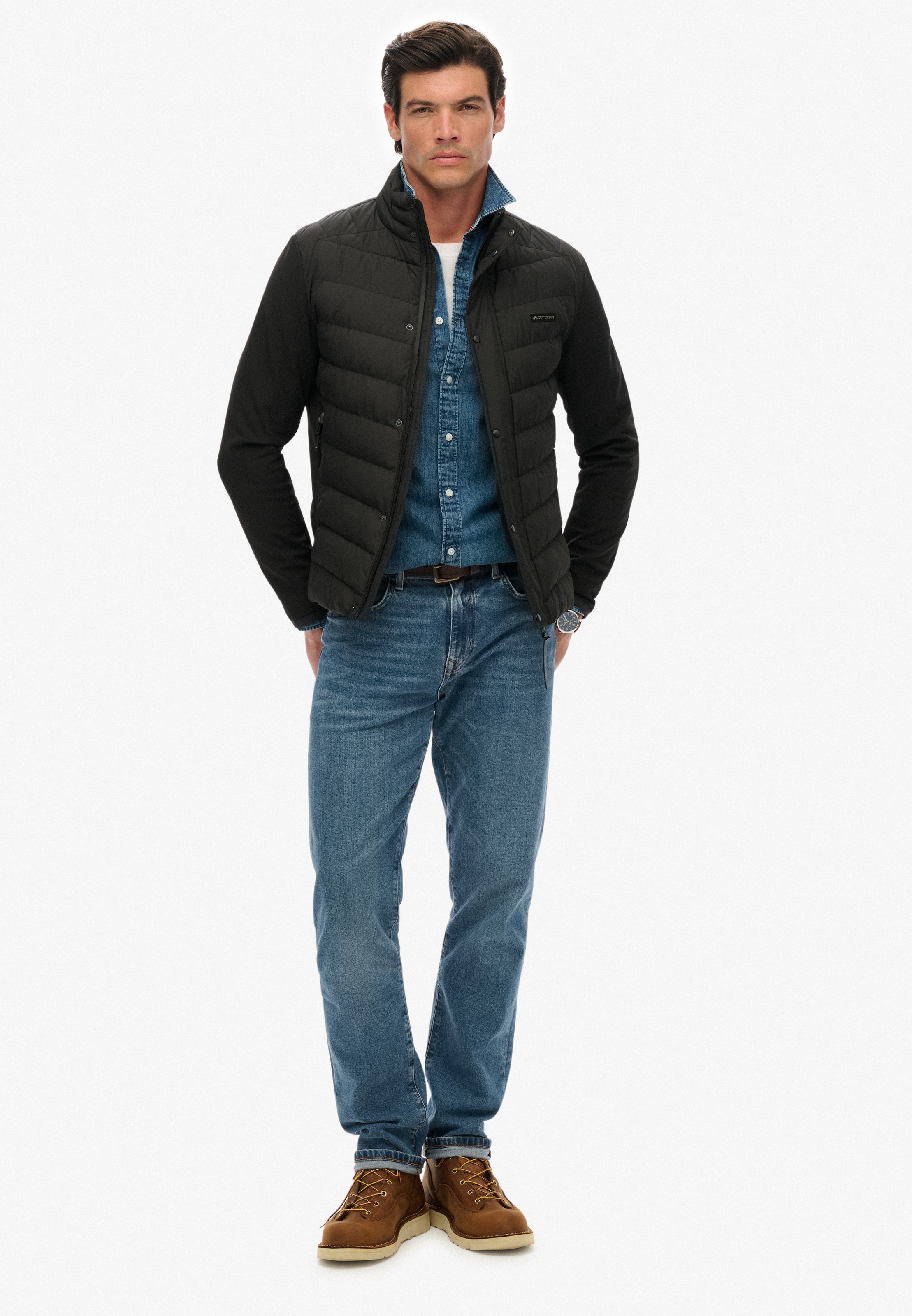 Superdry Steppjacke »STORM POPPER SOFTSHELL JKT« mit Kapuze