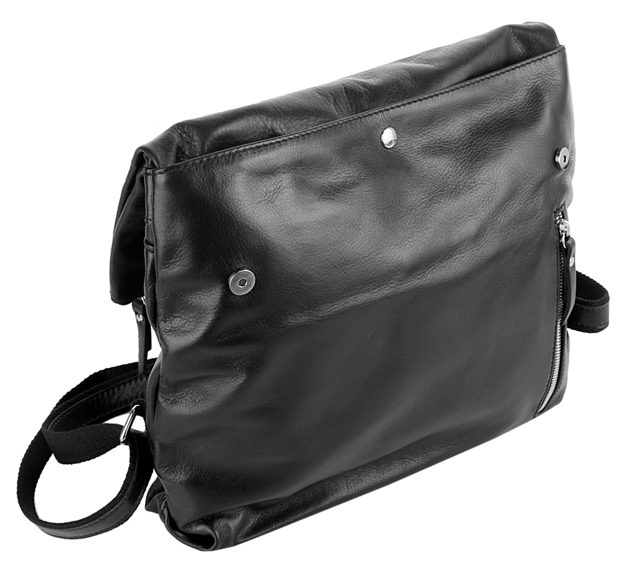 Cluty Cityrucksack echt Leder, Made in Italy