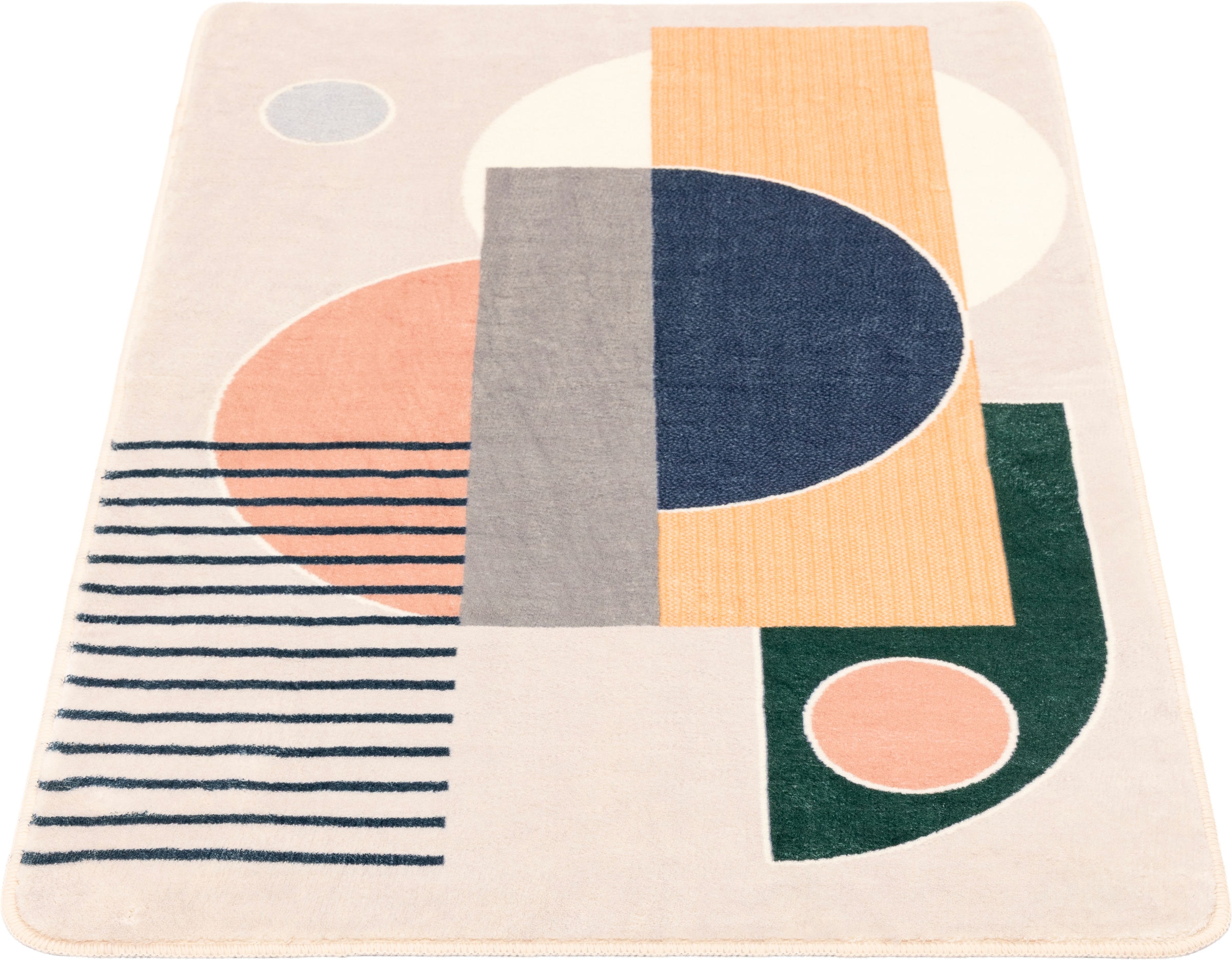 Gino Falcone Tapis de bain »Aquata GF-169, Badvorleger, Badezimmer Teppich« Höhe 5 mm Badteppich, bedruckt, modernes Design, rechteckig