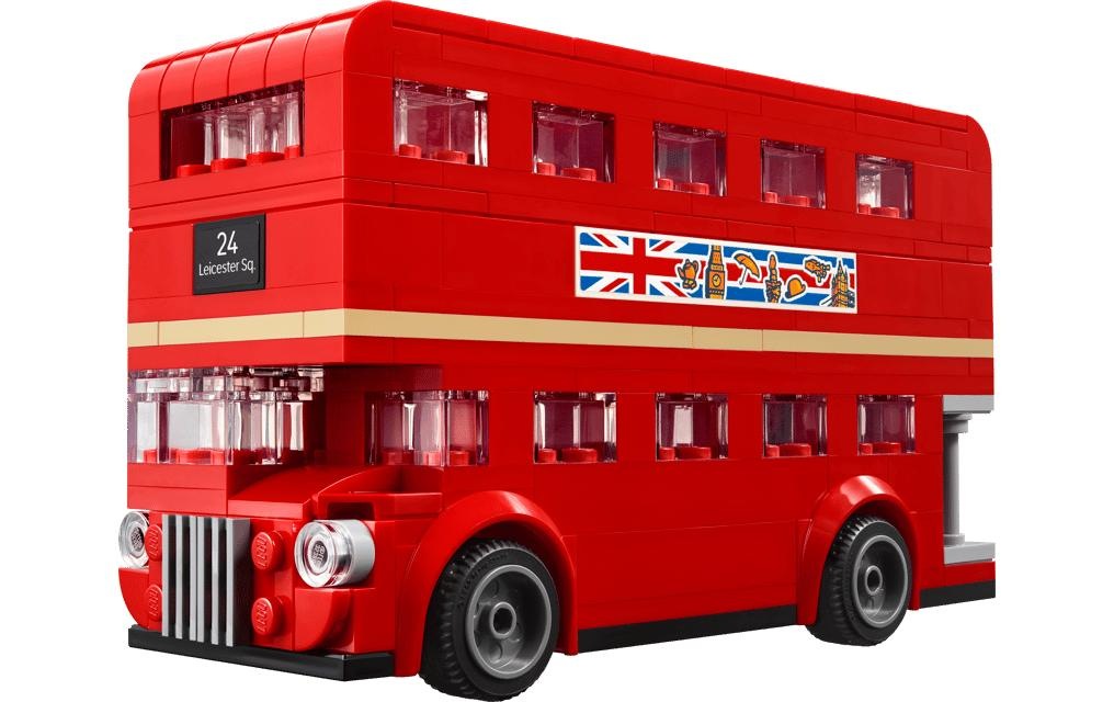 LEGO® Konstruktionsspielsteine »Londoner Doppeldeckerbus (40953) mit drehbaren Rädern«