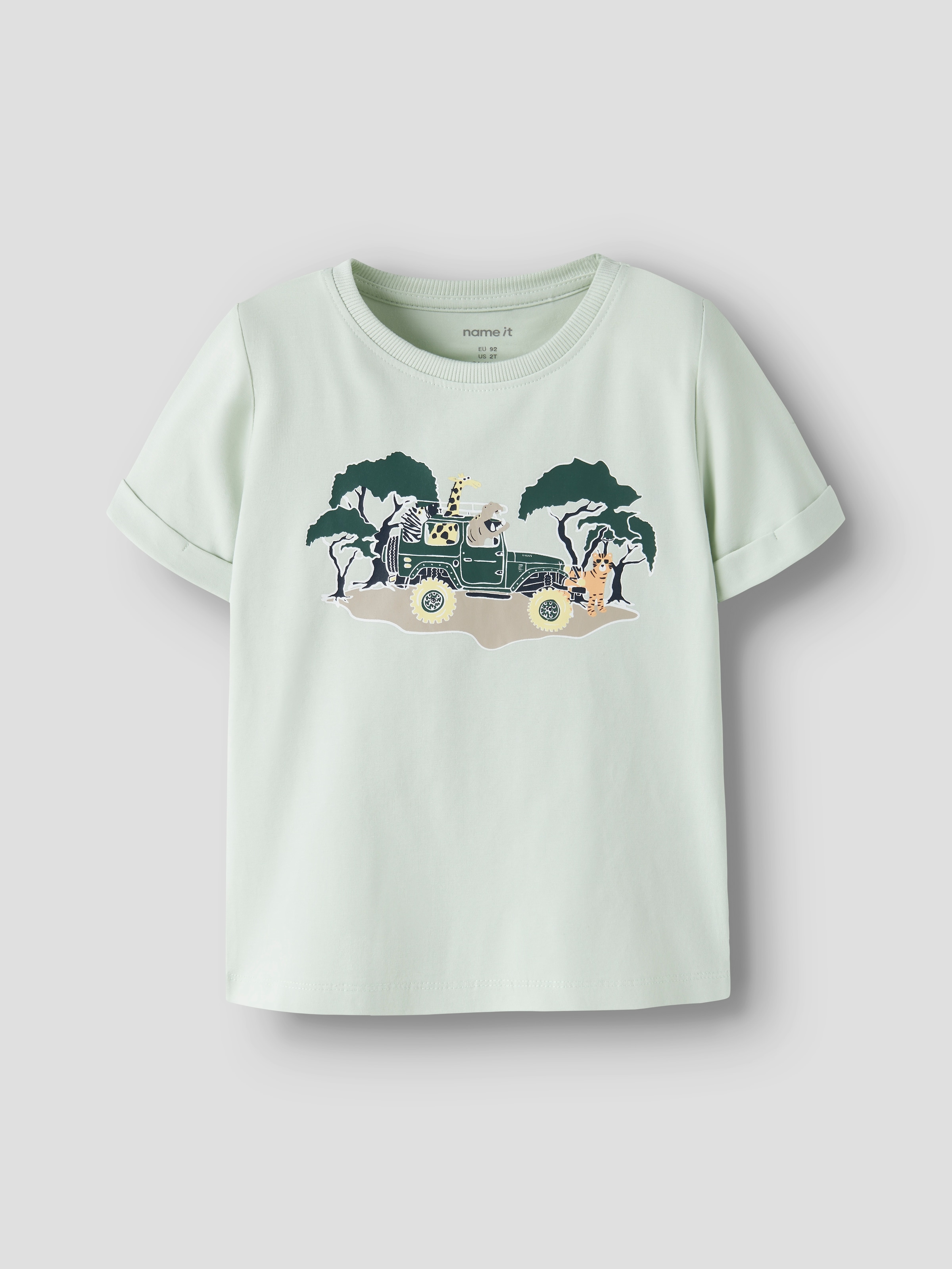 Name It T-Shirt »NMMVUX 2P SS TOP« Packung, 2 Baumwollmischung, normal geschnitten