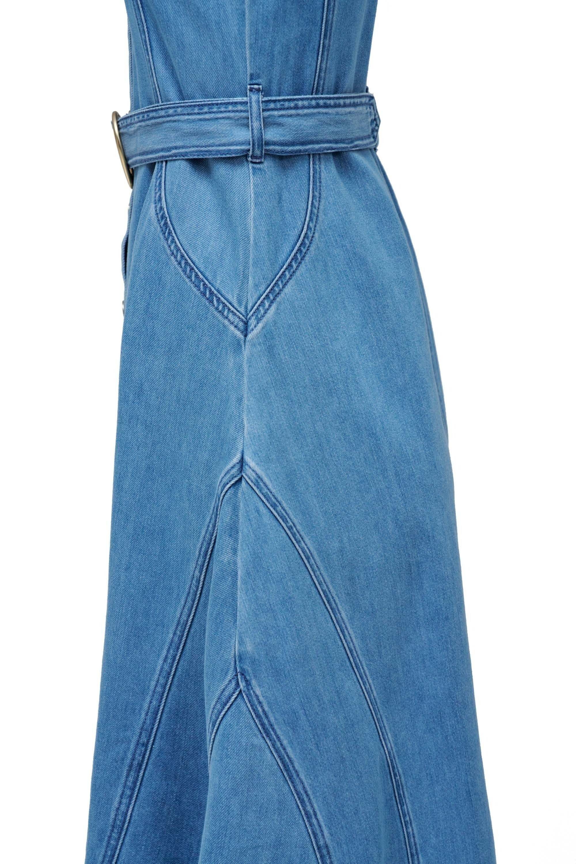 Salsa Midikleid »Salsa Jeans Midikleid Sleeveless Belt«