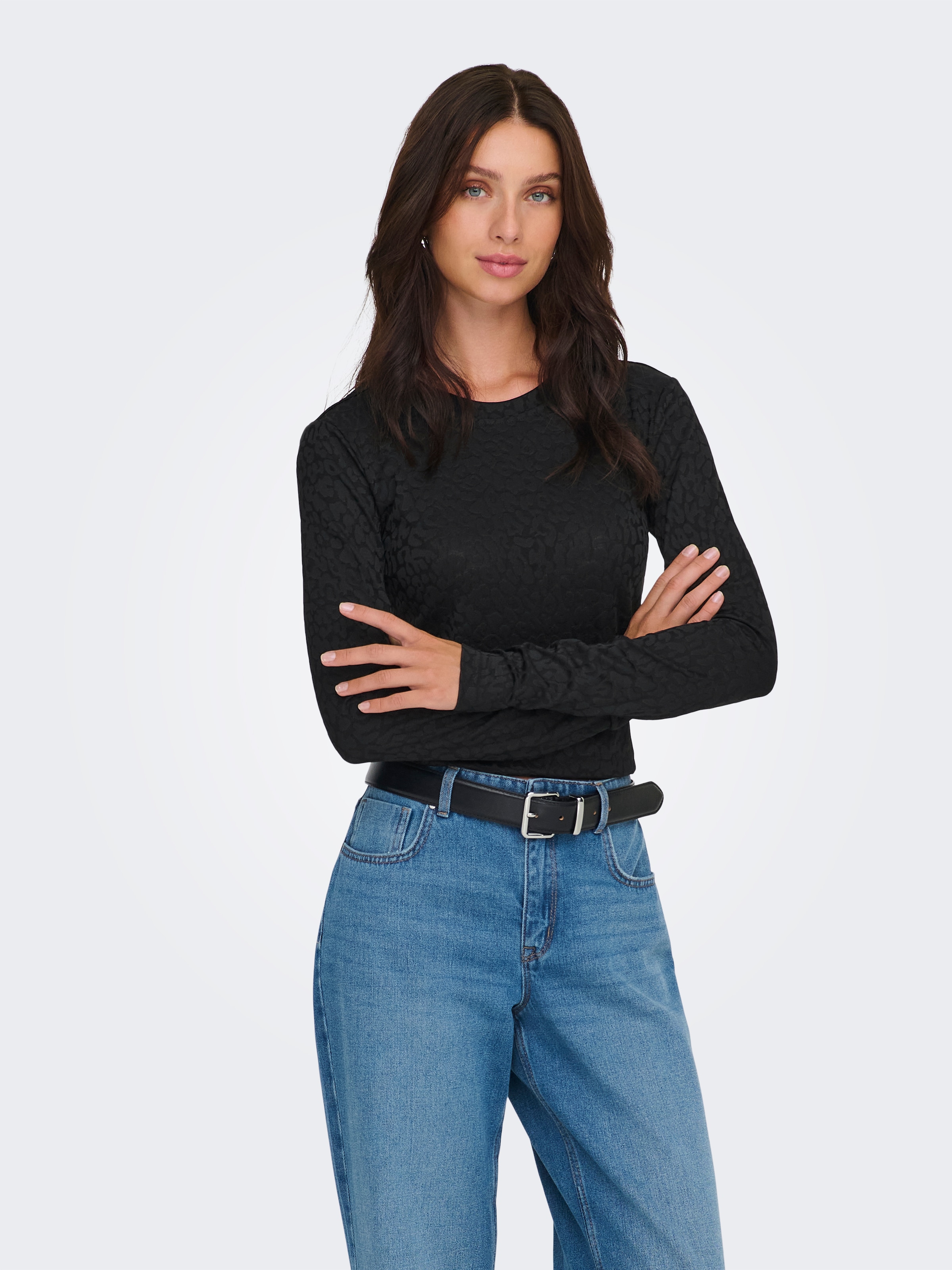 ONLY T-shirt à manches longues »ONLZELE L/S ROUNDNECK TOP JRS«