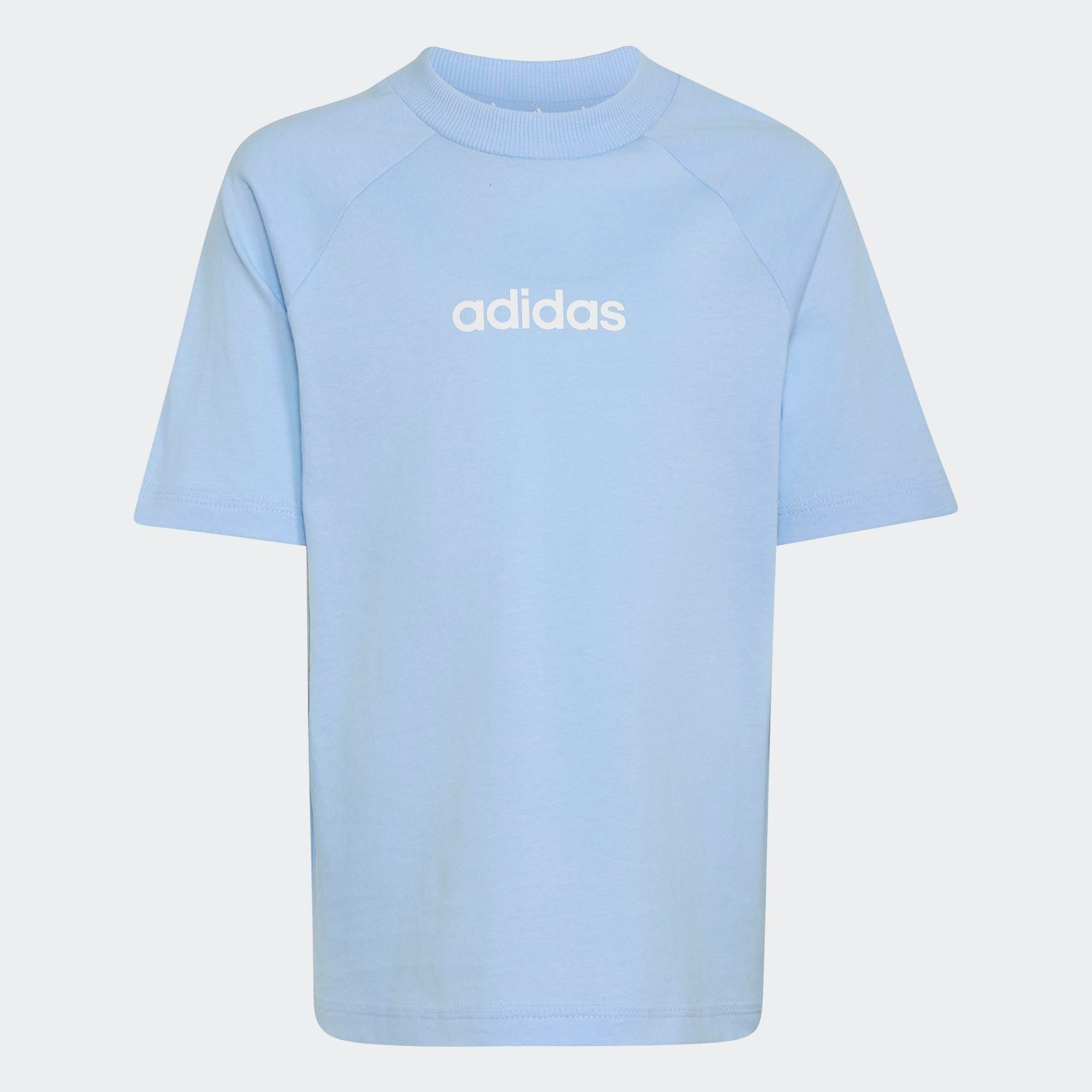 adidas Sportswear T-Shirt »LK LIN TEE 160« für Kinder, Rundhalsausschnitt, ohne Verschluss, weiches Material
