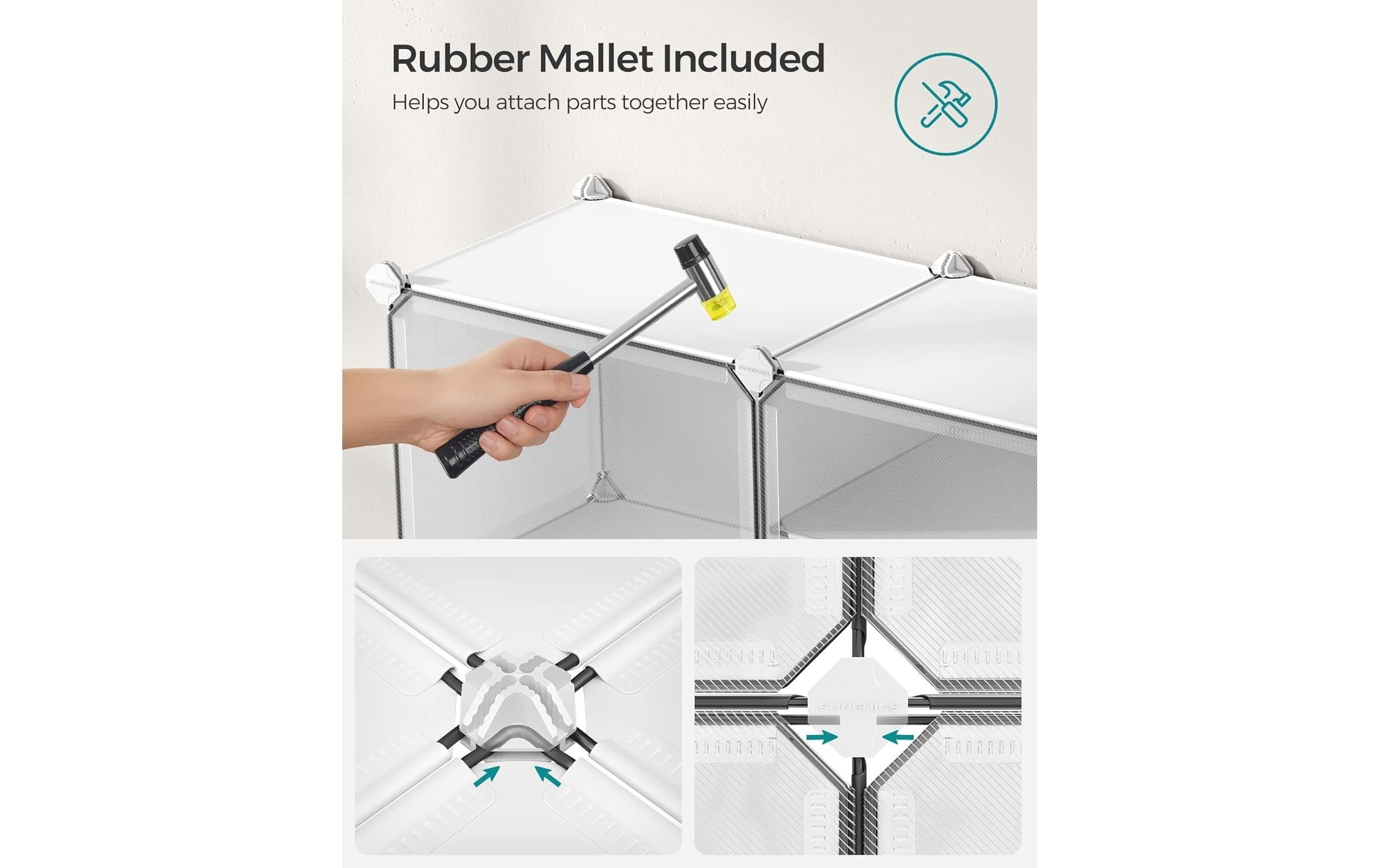 SONGMICS Schuhregal »82 x 152 cm«