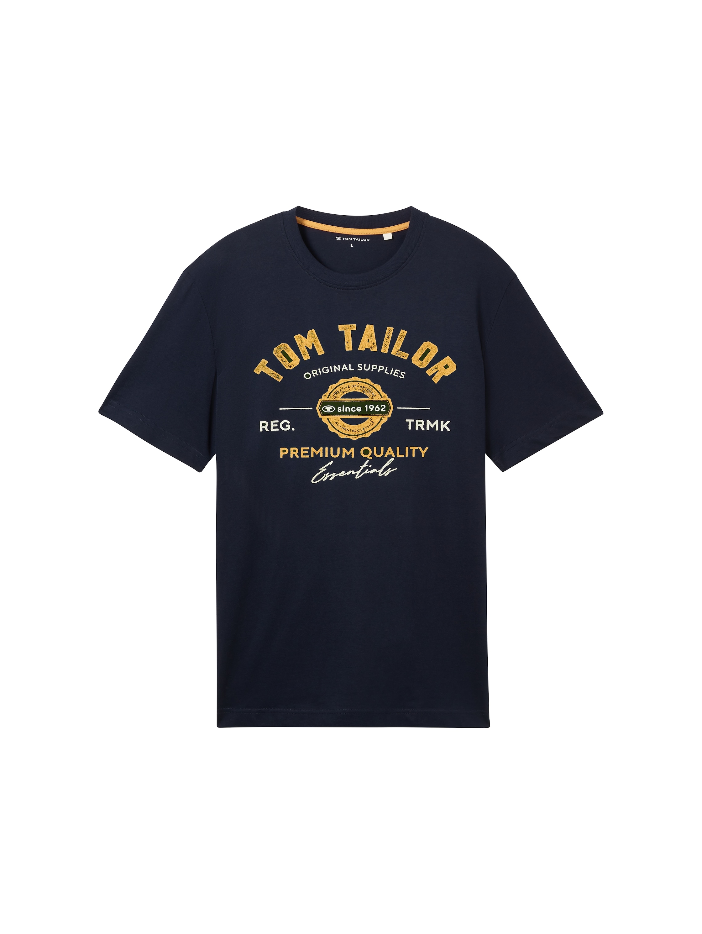 TOM TAILOR T-Shirt mit grossem Logofrontprint