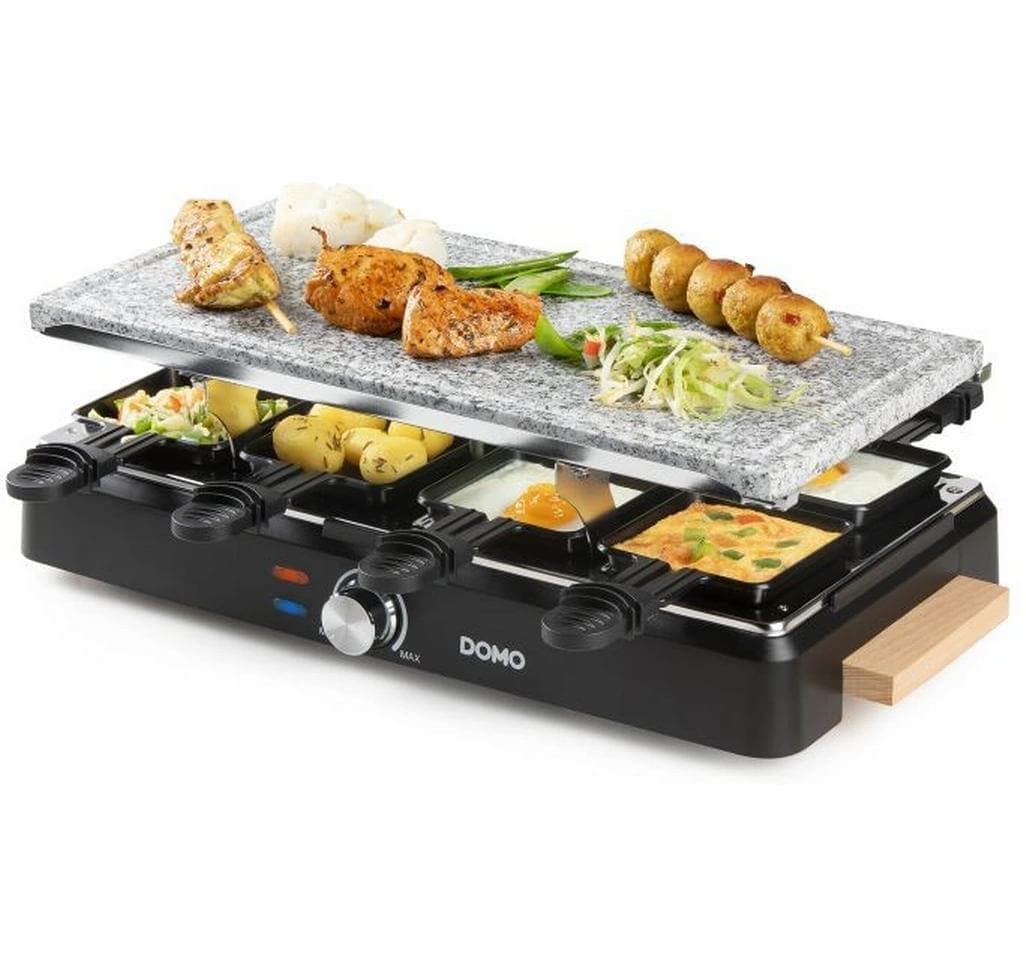Domo Raclette »DO9262G mit Naturstein und Grillplatte« 1.400 W