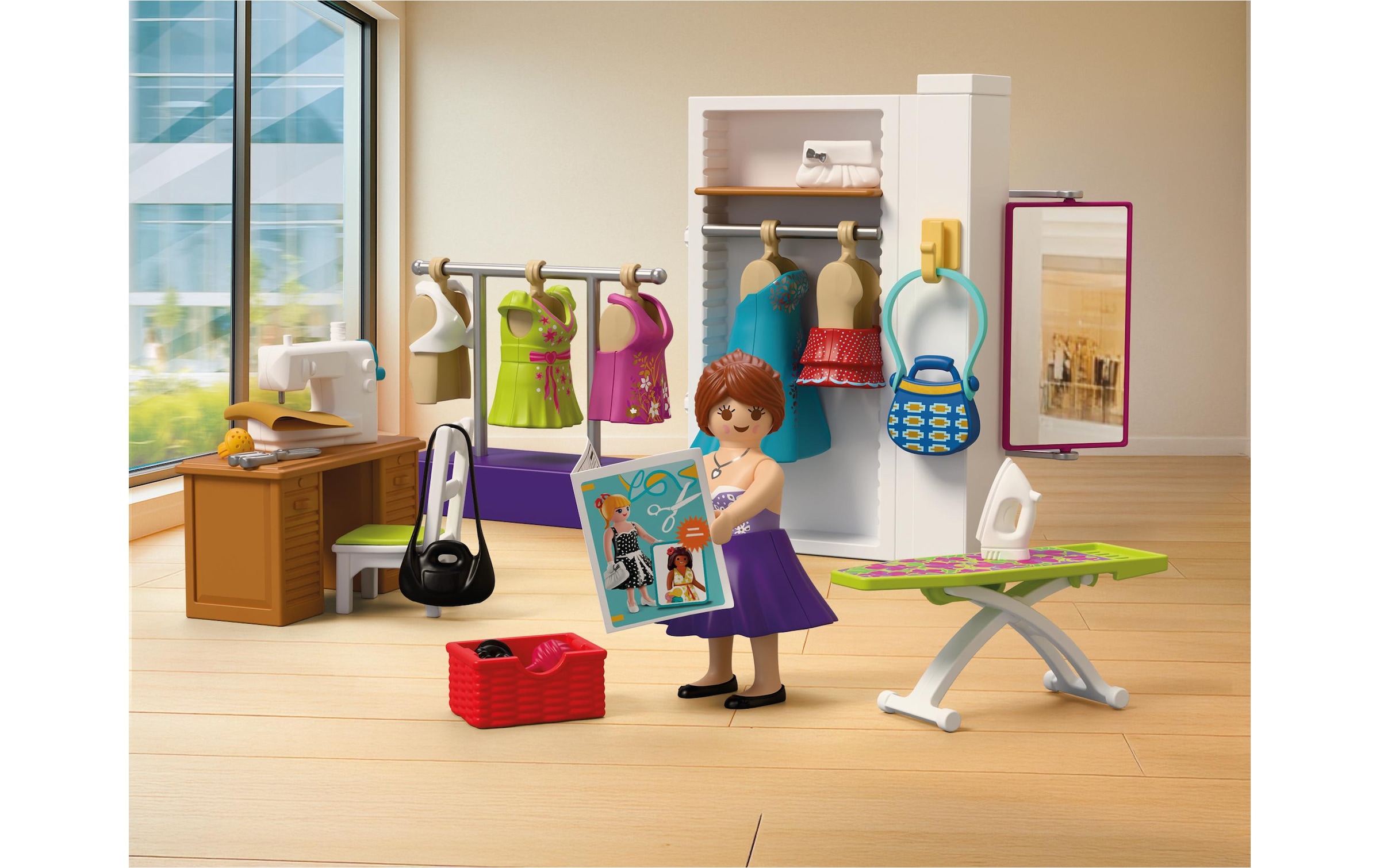 Playmobil® Konstruktions-Spielset »Modedesignerin (72082), My Life« Made in Europe