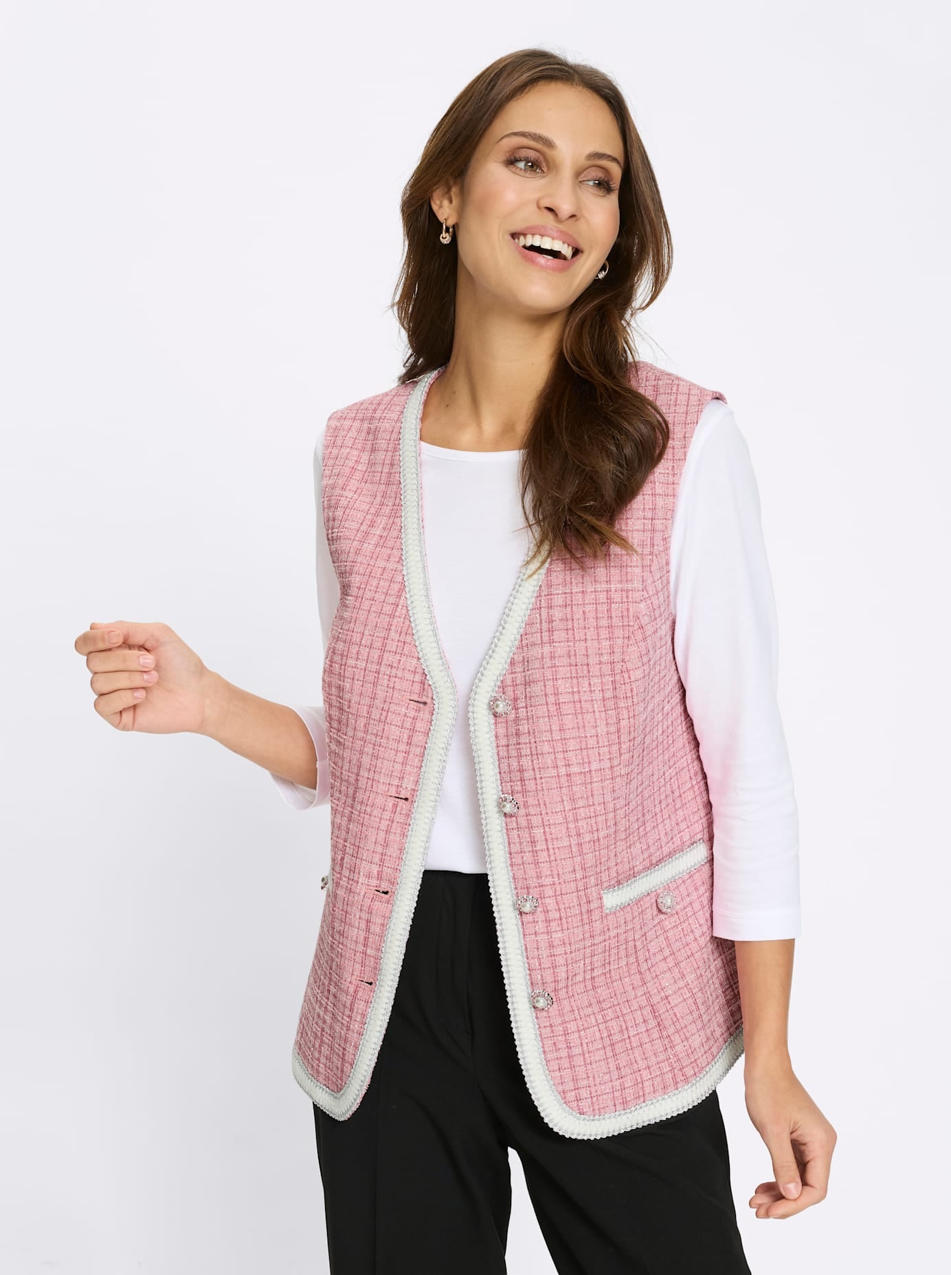 Lady Gilet court
