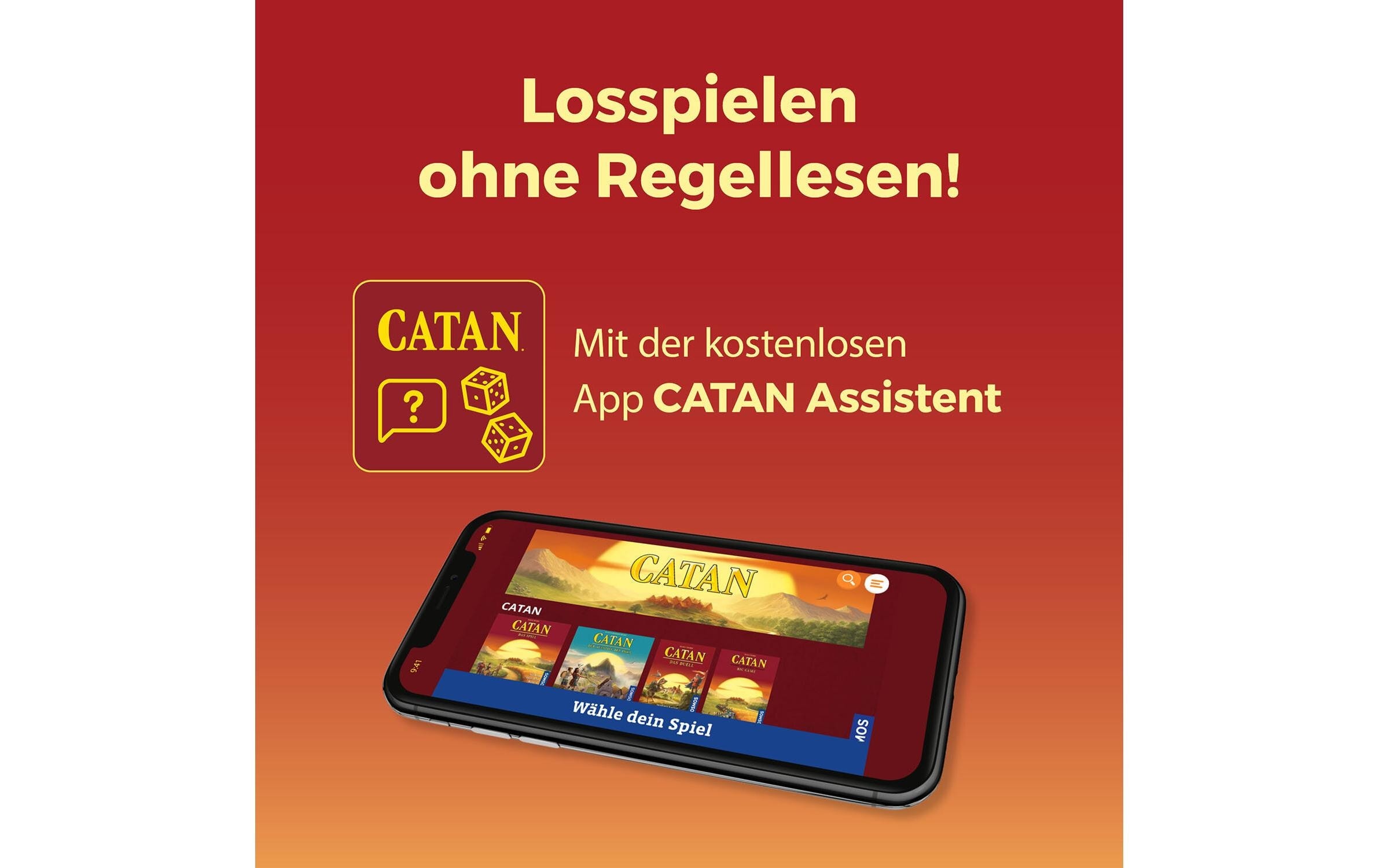 Kosmos Spiel »CATAN Das Spiel«