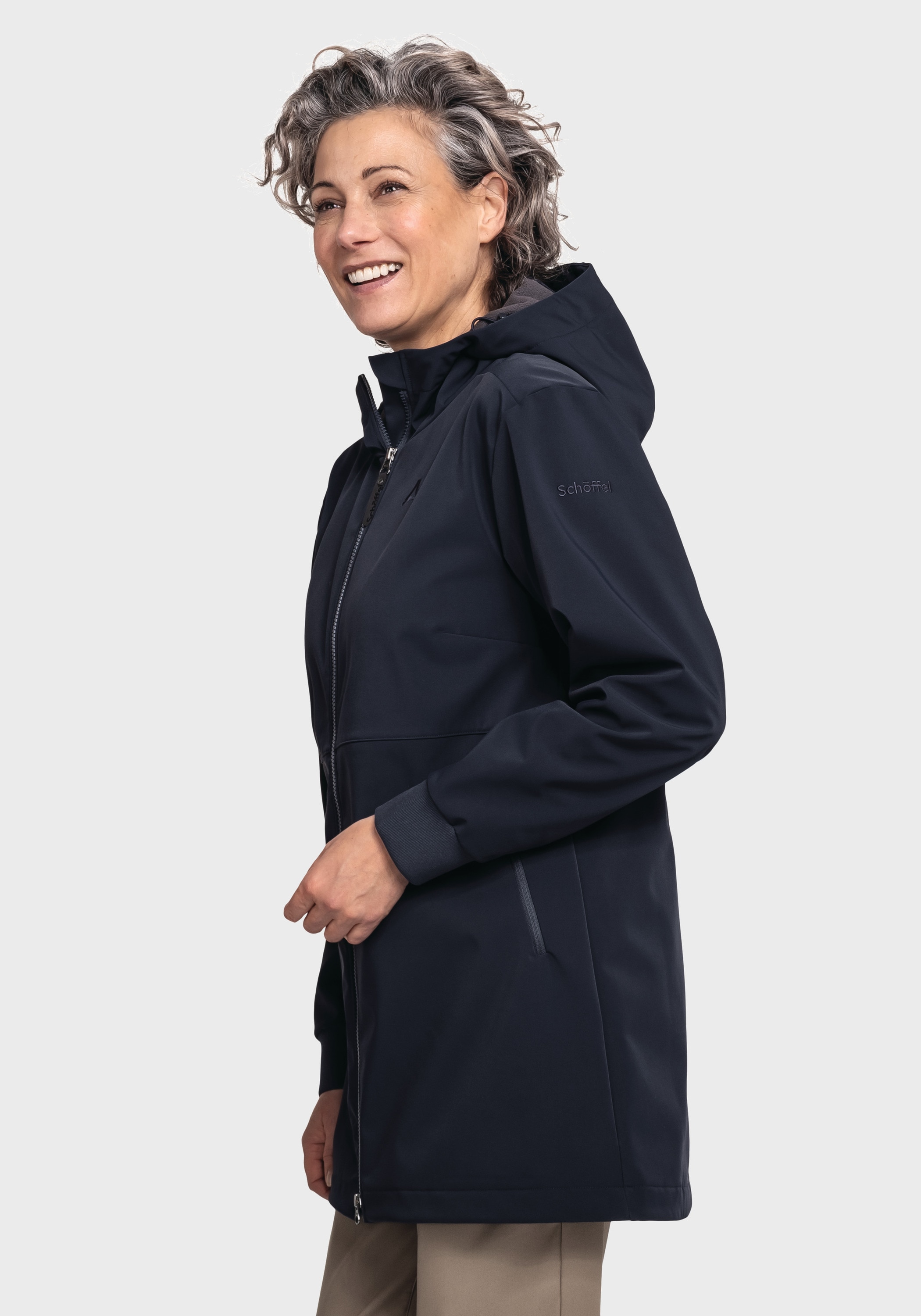 Schöffel Outdoorjacke »Urban Softshell Jk Style Suavio WMS« mit Kapuze