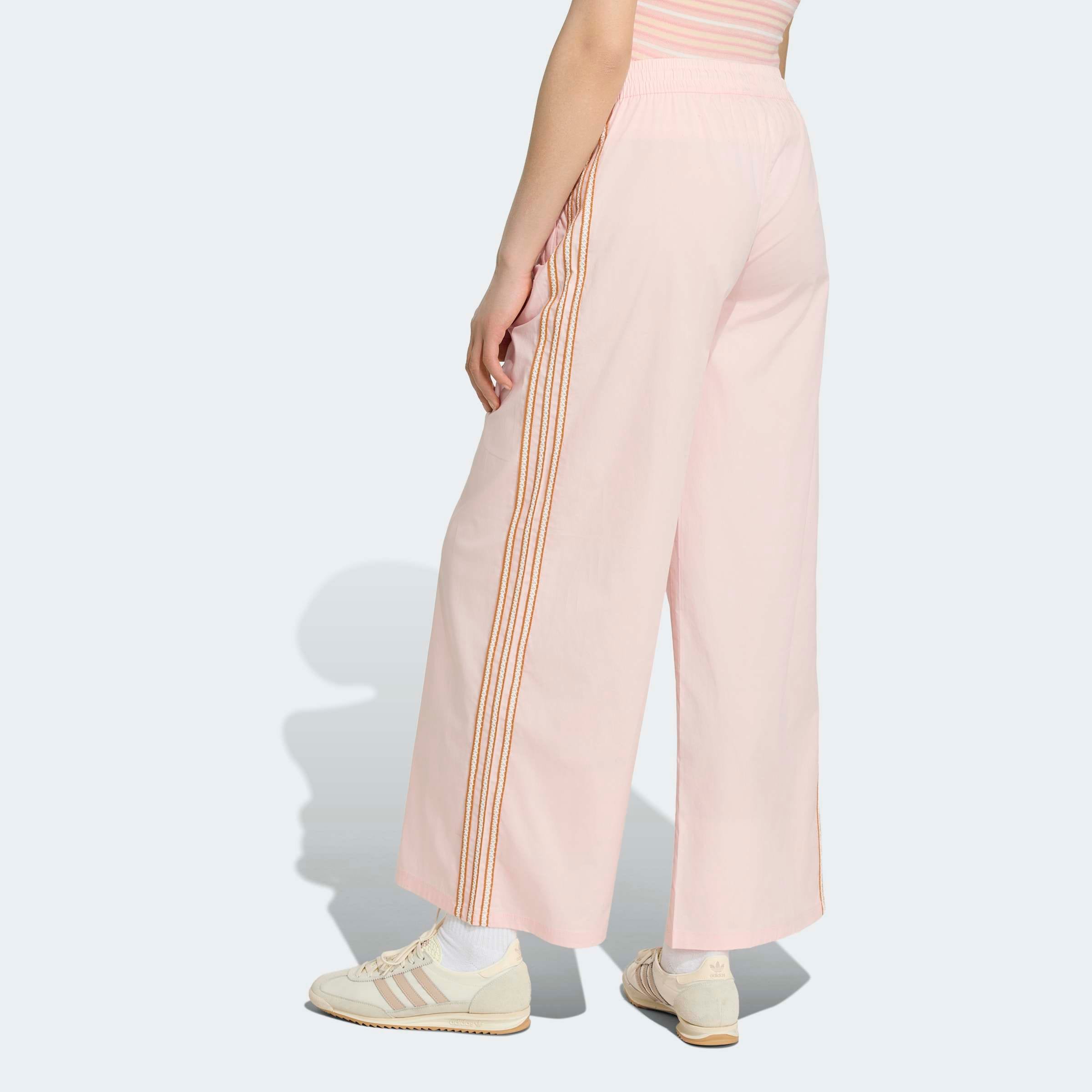 adidas Originals Pantalon de sport »ADIDAS ORIGINALS SUMMER GLOW, WEITES BEIN«  pour adultes, avec élastique, en coton, coupe normale à ample