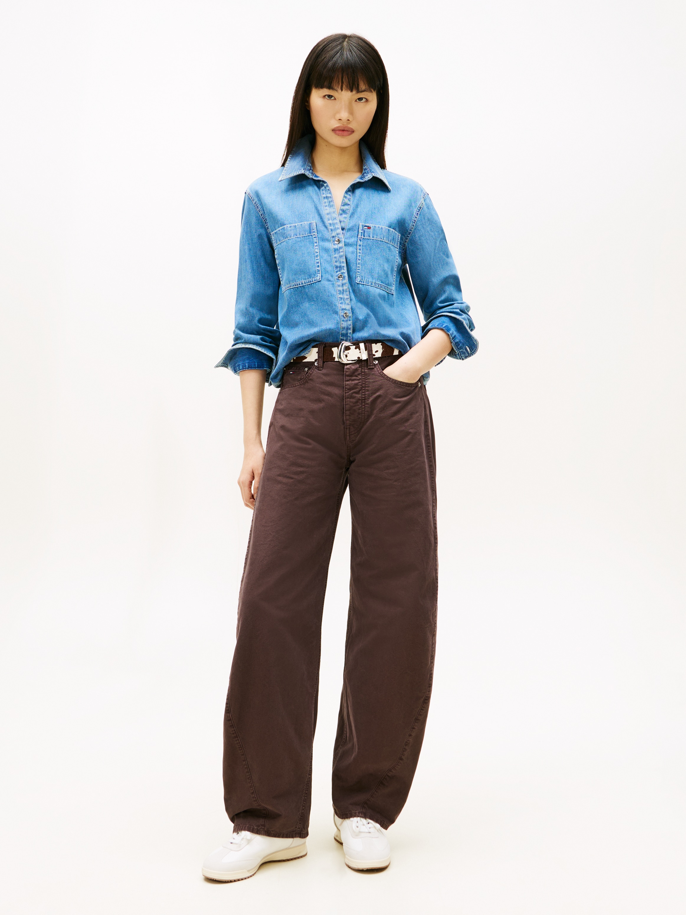 Tommy Jeans Blouse en jean »REGULAR FIT SHIRT«