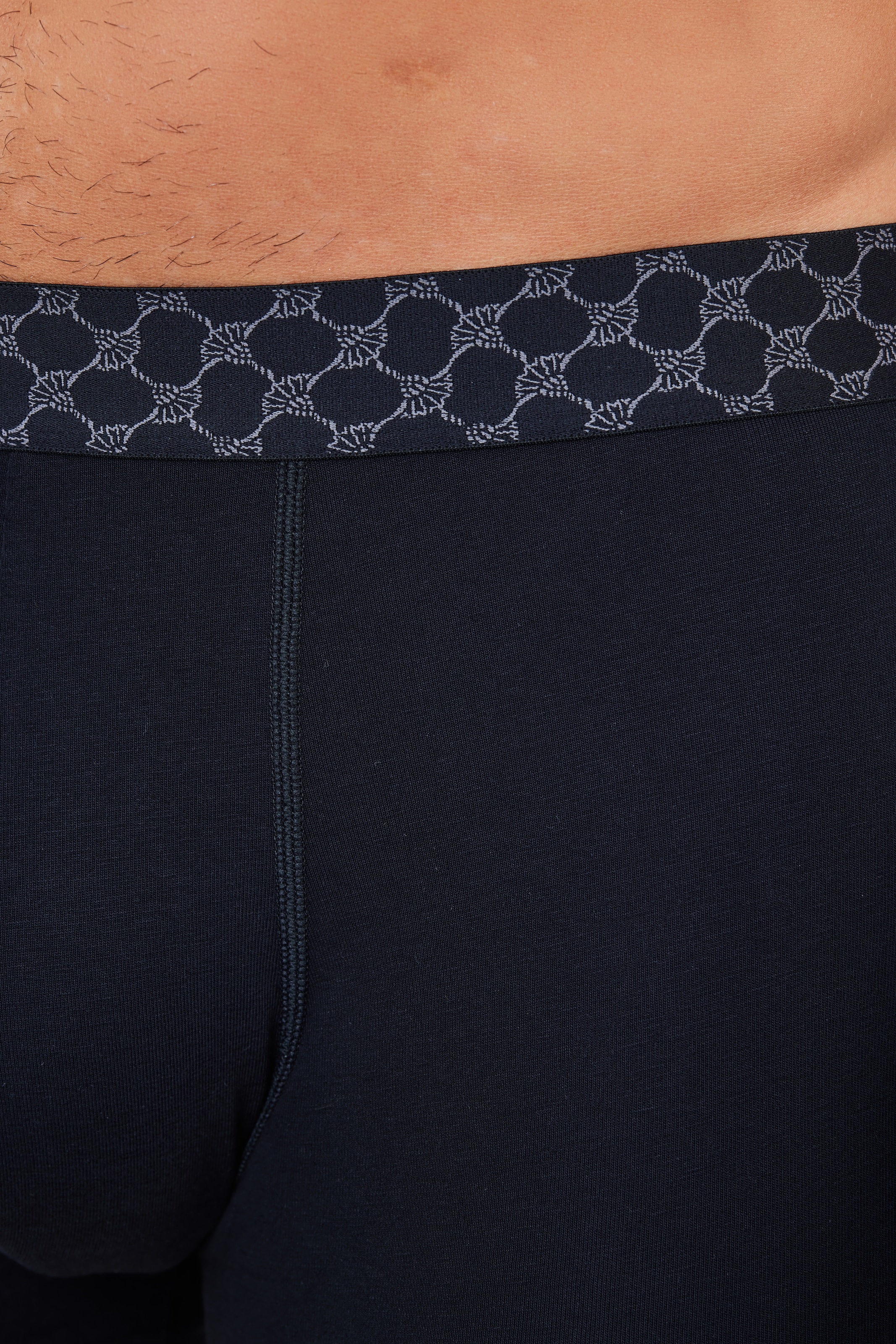 JOOP! Boxershorts »Everyday«, Baumwoll-Mix, Cornflower-Design-Bund, elastisch, ohne Eingriff