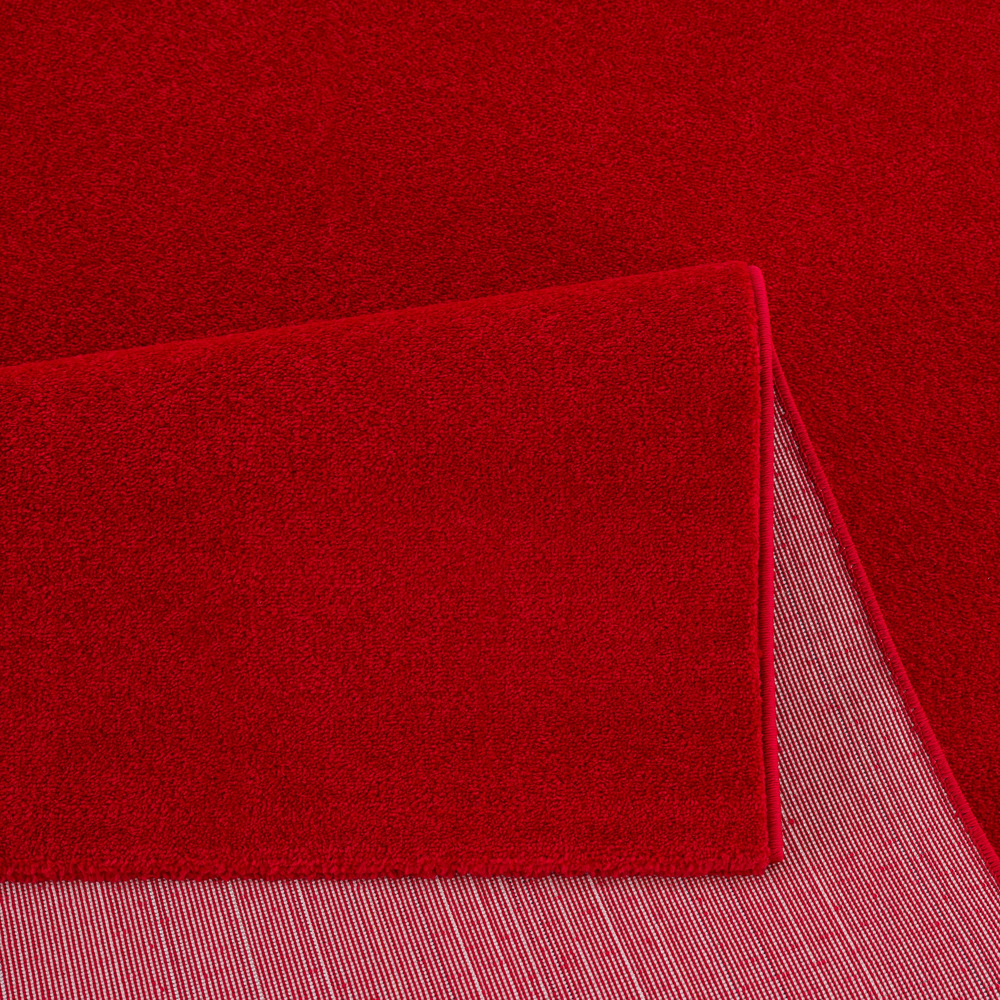 Sanat Tapis »UNI   , auch als Läufer- und Rundgrössen erhältlich« Rectangulaire 13 mm Höhe robuster Kurzflorteppich, grosse Farbauswahl, Wohnzimmer, alle Räume