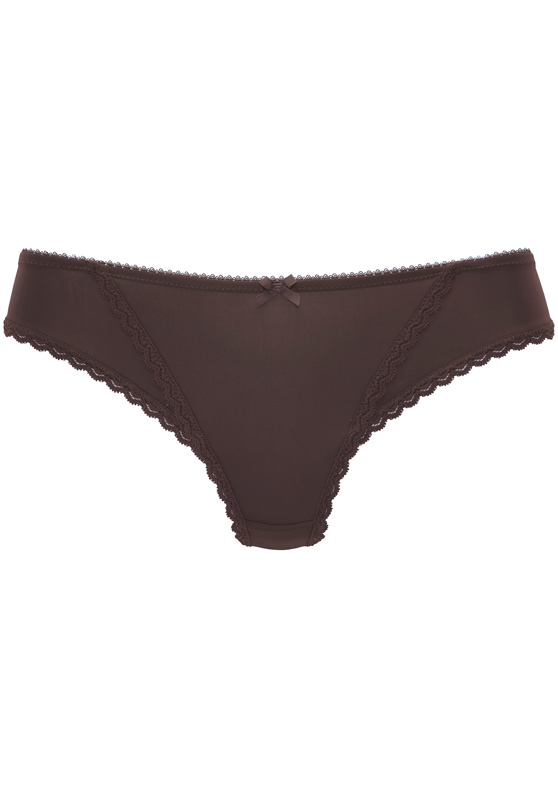 s.Oliver String »Camille« avec fine bordure en dentelle