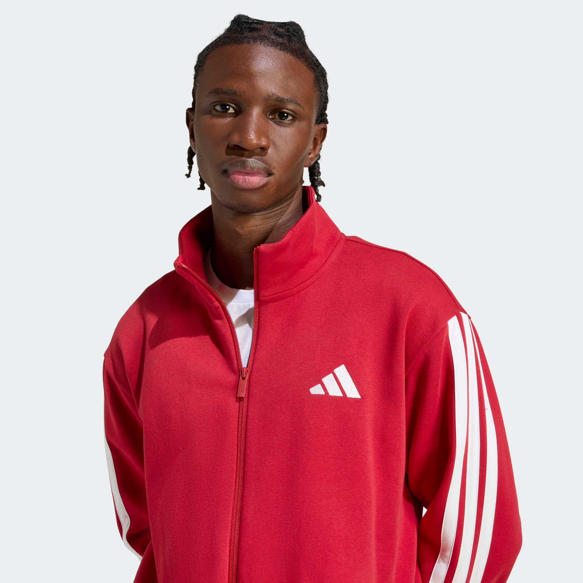 adidas Sportswear Combinaison d'entraînement »3-STREIFEN FLEECE« 2 pièces