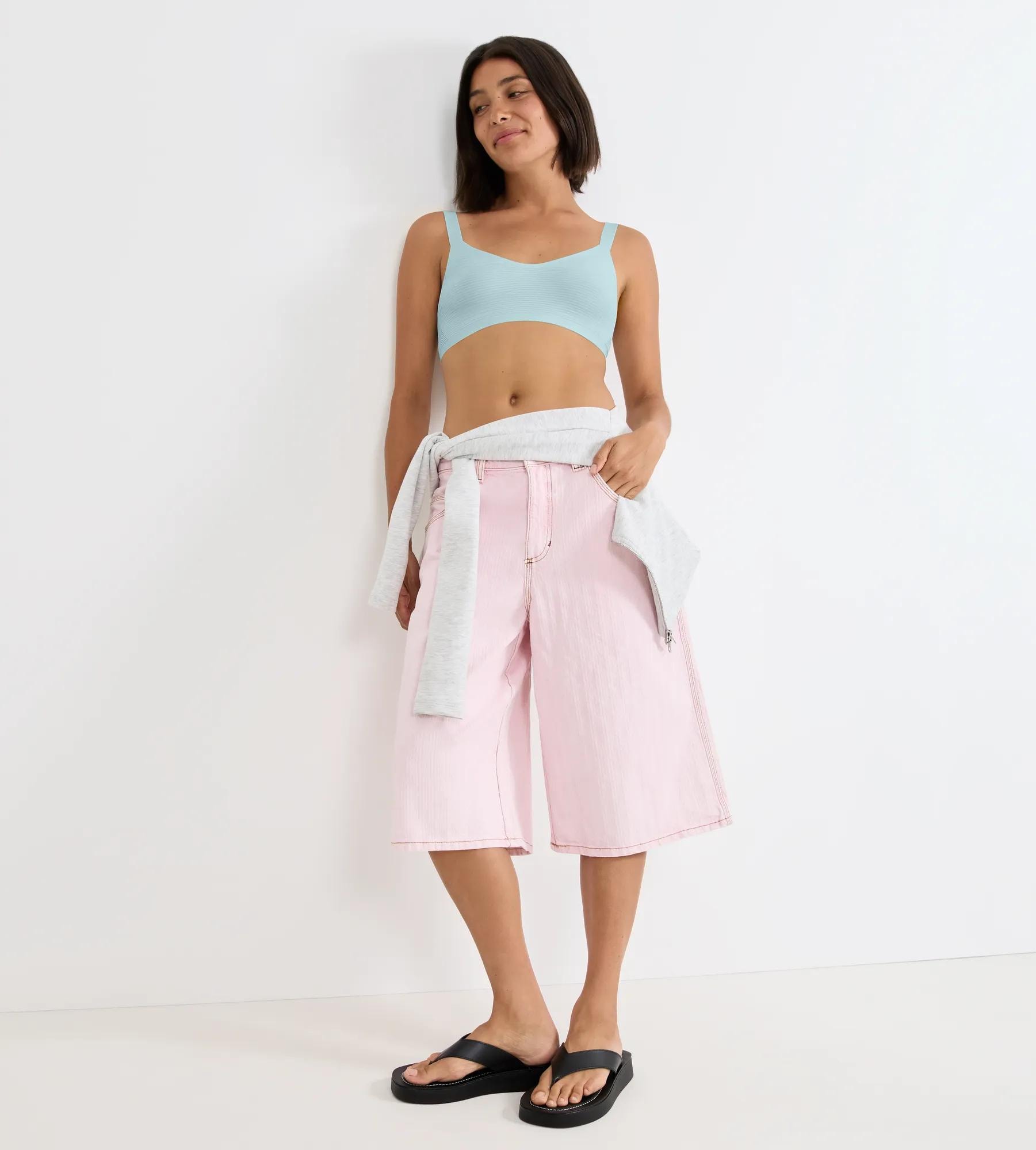 sloggi Brassière »ZERO Feel Air« respirant, look semi-transparent, double couche sans coussinets