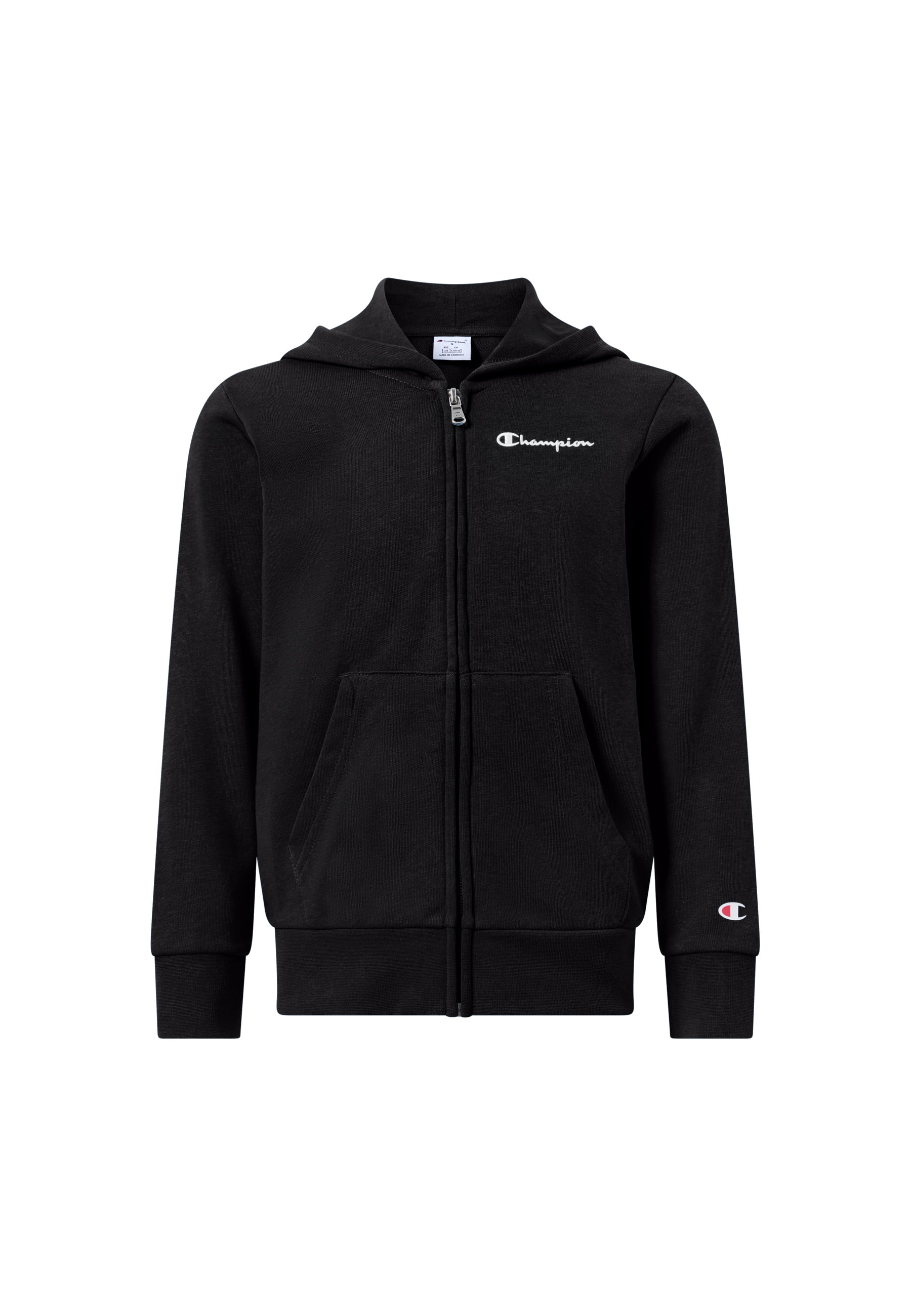 Champion Sweat à capuche »ICONS CONTRAST Terry Full Zip Hoodie« 1 pièces mit Kapuze, für Kinder, mit Reissverschluss