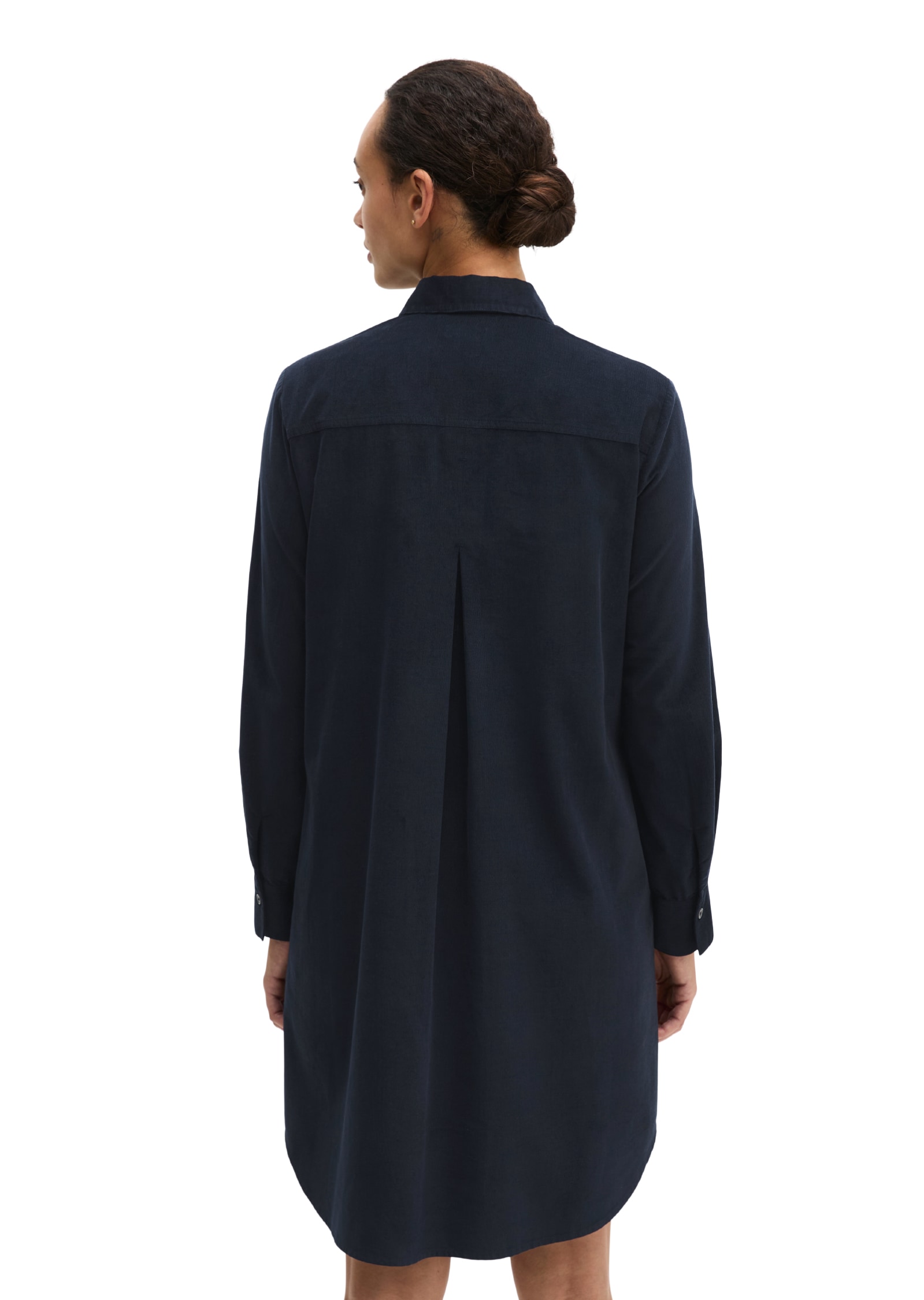 Marc O'Polo Robe chemisier Poches pour les mains en velours côtelé doux