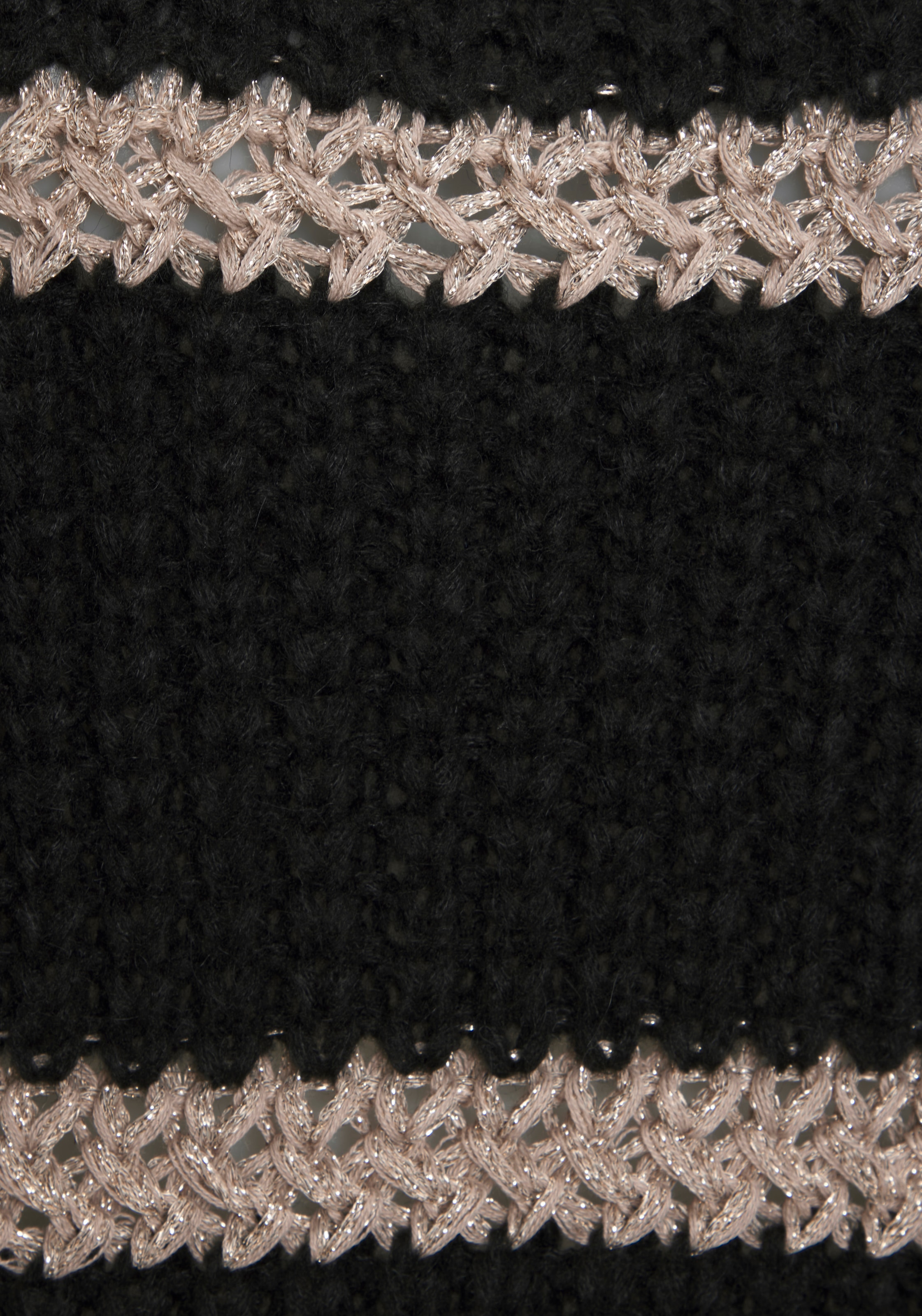 LASCANA Strickpullover mit Streifenmuster und Lurexgarn, Langarmpullover, casual