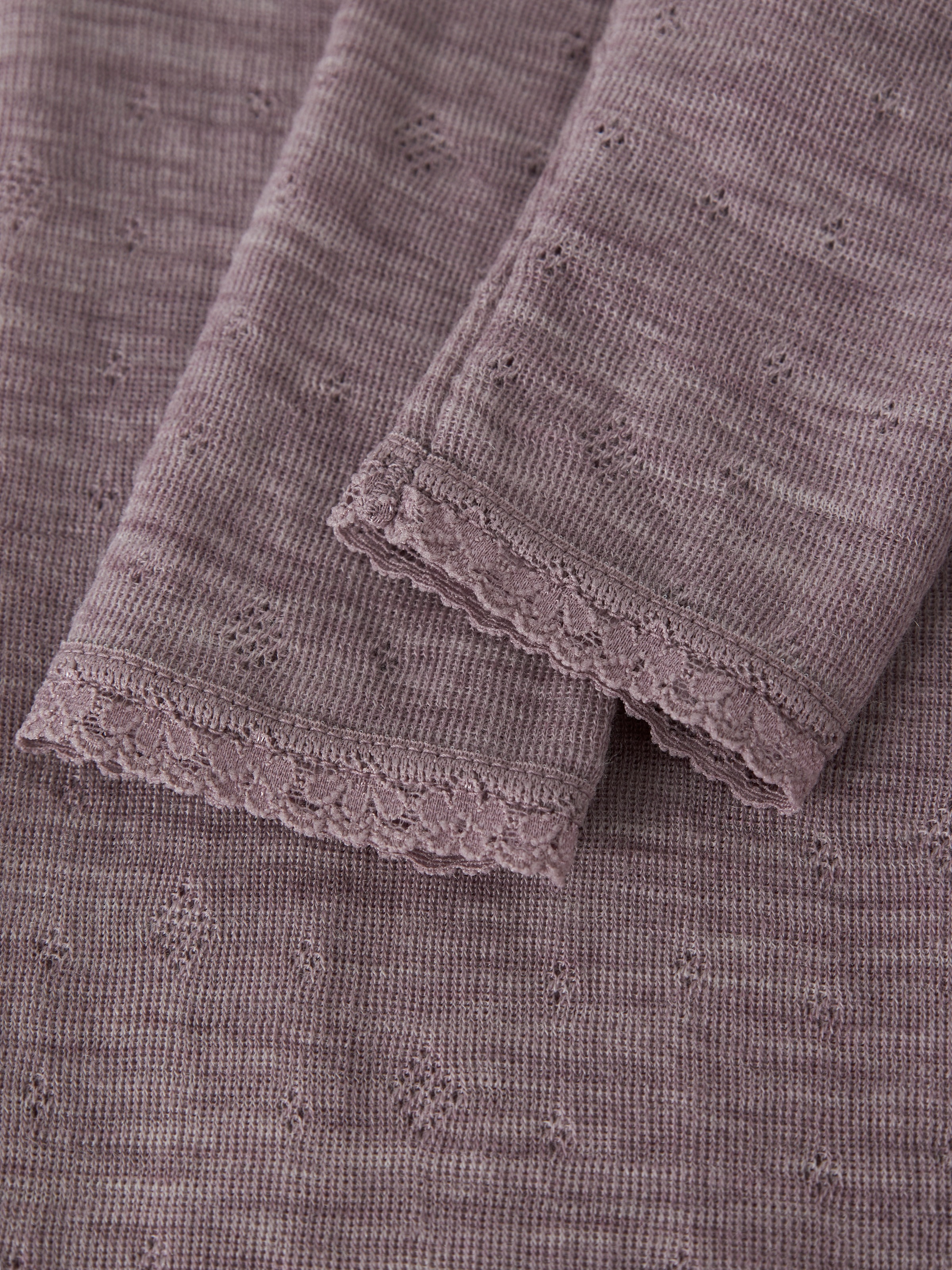 Name It Leggings »NBFWANG WOOL NEEDLE LEGGING SOLID NOOS«  laine, coupe slim