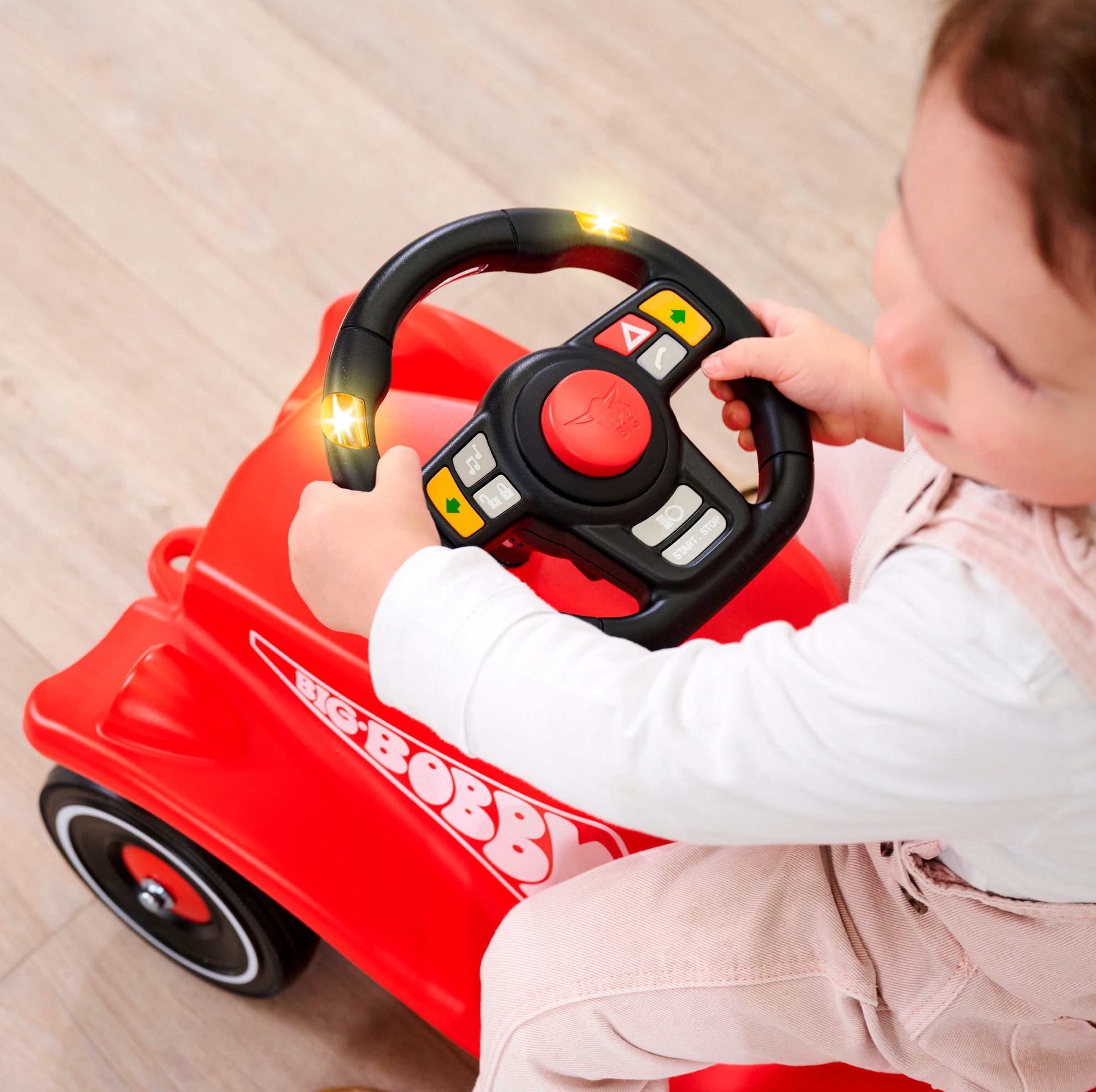 BIG Spielfahrzeug-Lenkrad »BIG Sound Lenkrad« mit Licht und Sound