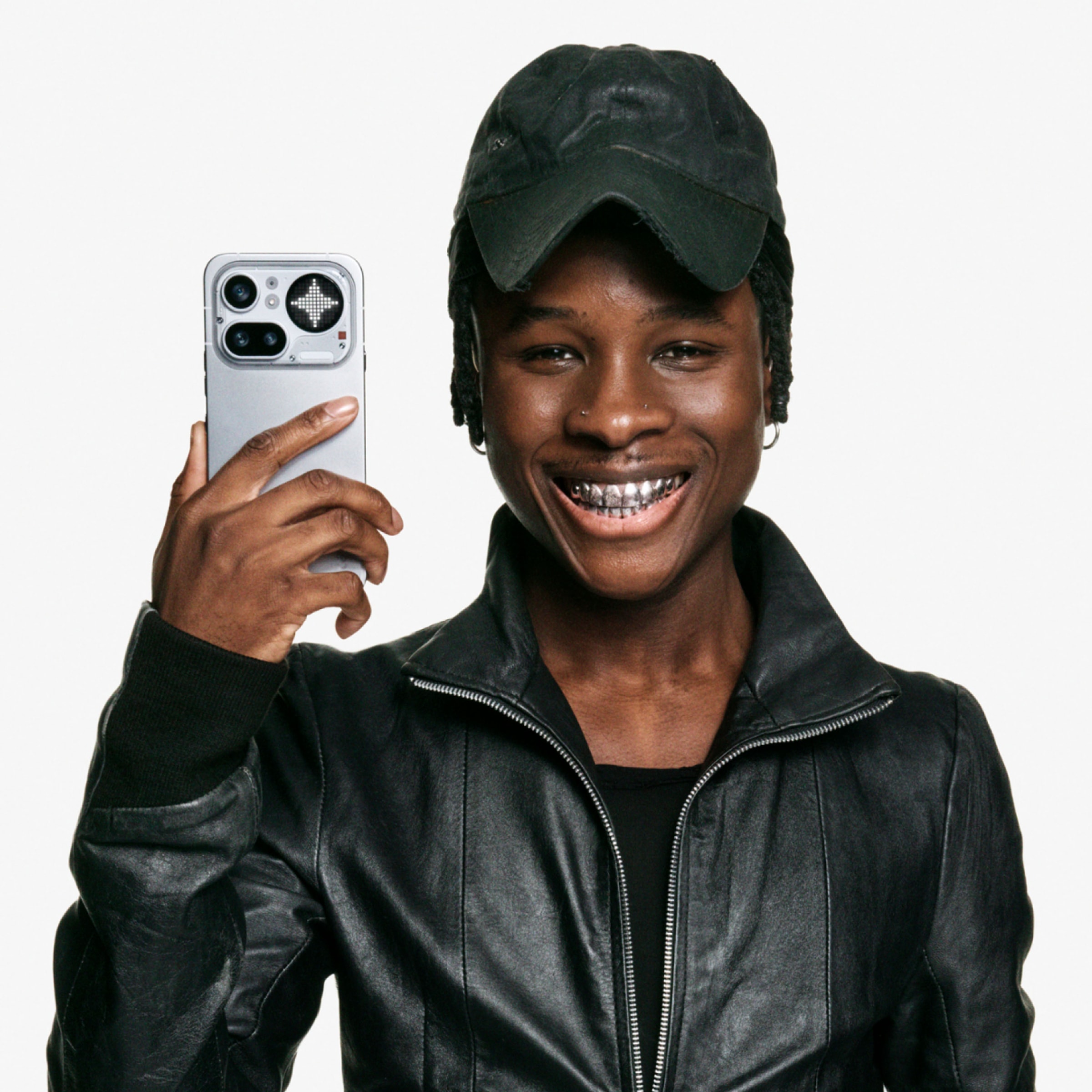 NOTHING Smartphone »Phone (4a) Pro« silber