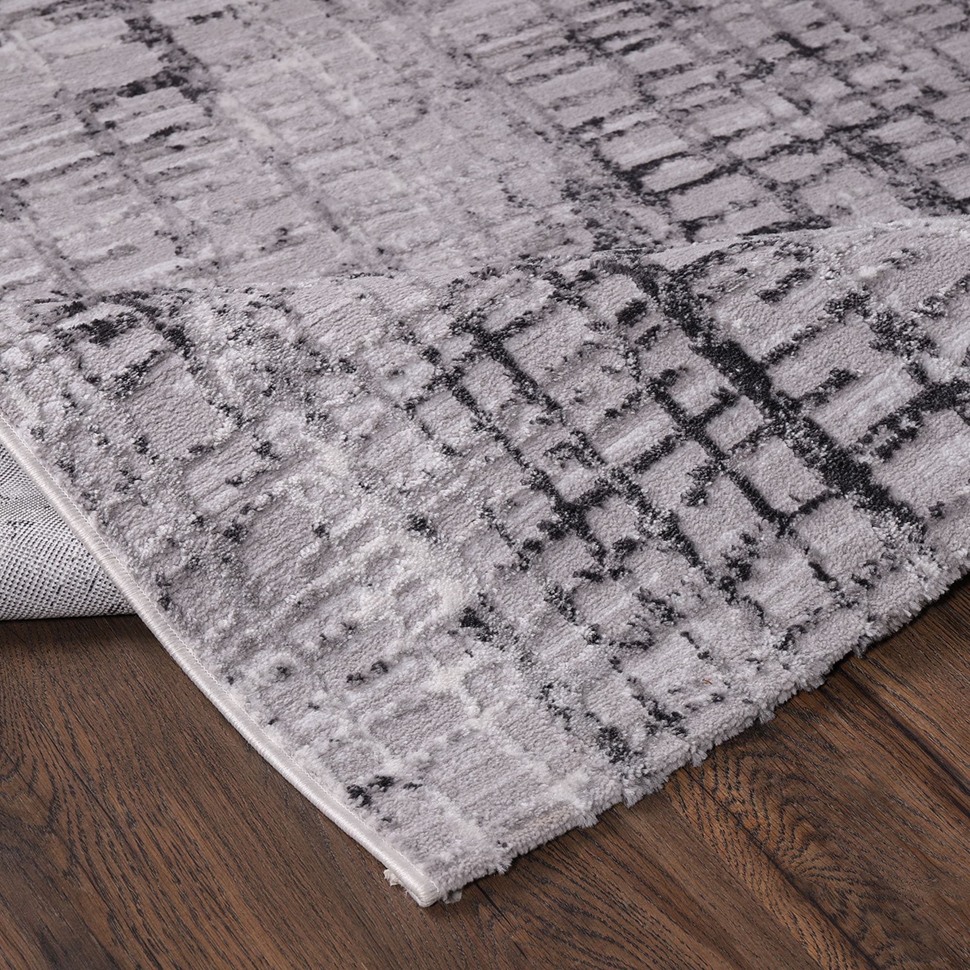 Sanat Teppich »Evra 7010« rechteckig 22 mm Höhe Kurzflorteppich mit Hoch Tief Struktur, auch als Läufer, Wohnzimmer