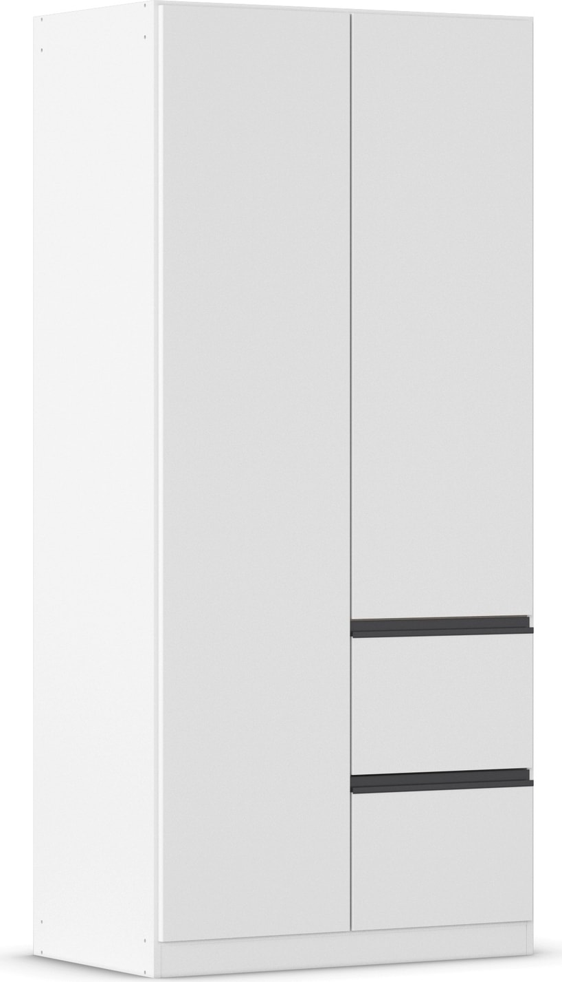 rauch 1100000002199 »Kleiderschrank Schrank Garderobe Wäscheschrank COSTA Breite 91 cm« in 3 Ausstattungen BASIC/CLASSIC/PREMIUM,  Breite 91 cm grifflose Front mit Push-to-Open Funktion MADE IN GERMANY