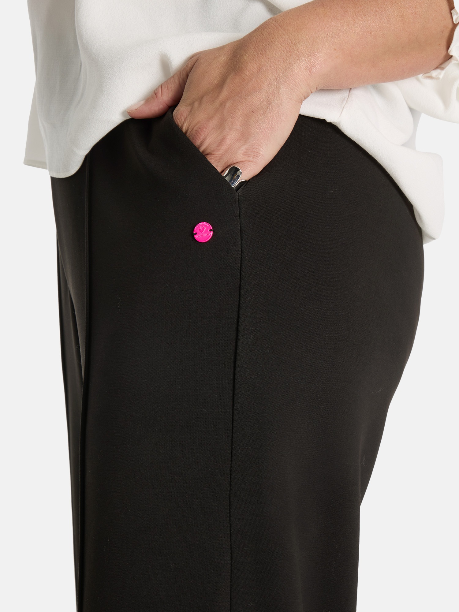 Lieblingsstück Stoffhose  mit weitem Bein