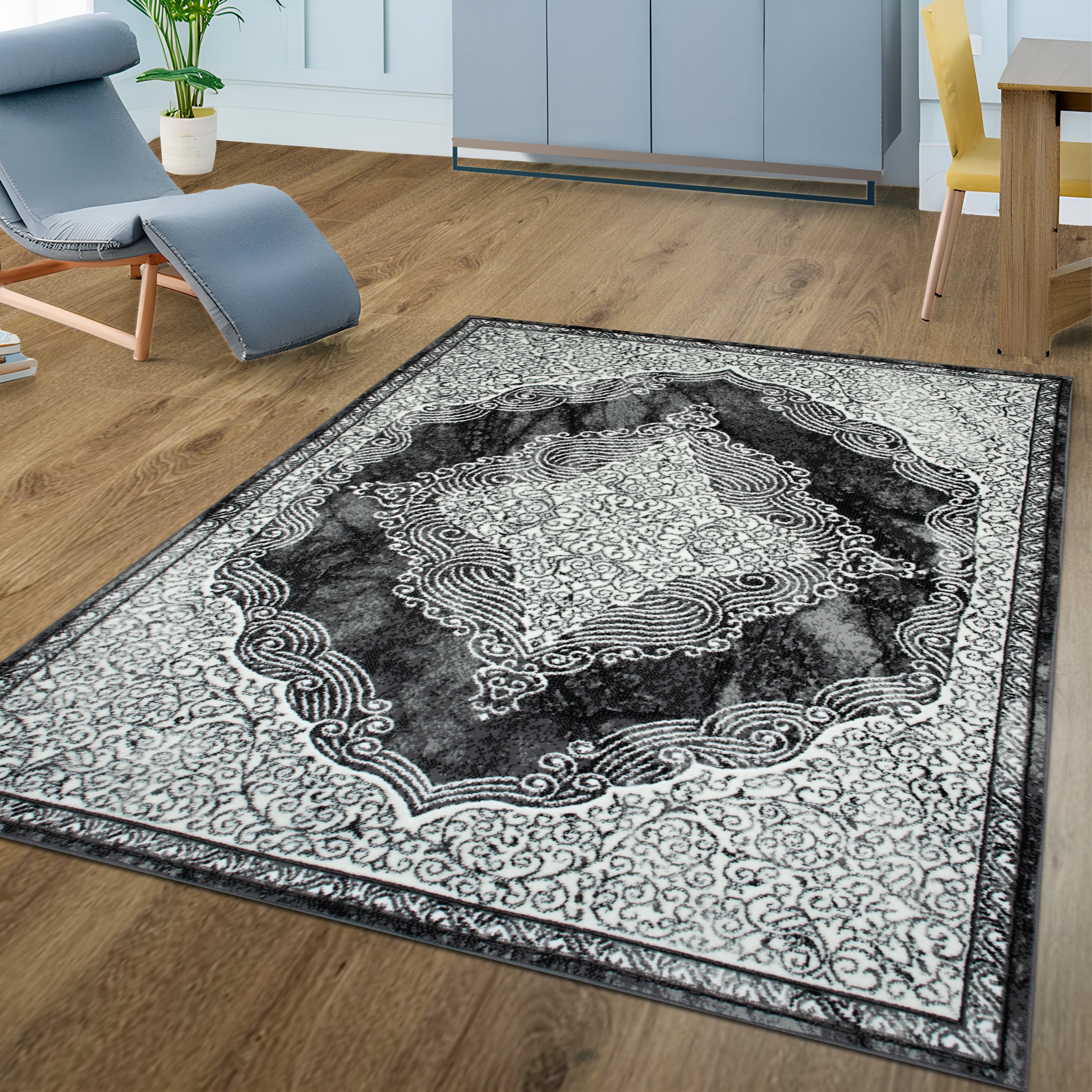 GOODproduct Teppich »Harvii, kurzflor« rechteckig 8 mm Höhe Orient-Design, weiche Haptik, Wohnzimmer, Esszimmer, Schlafzimmer