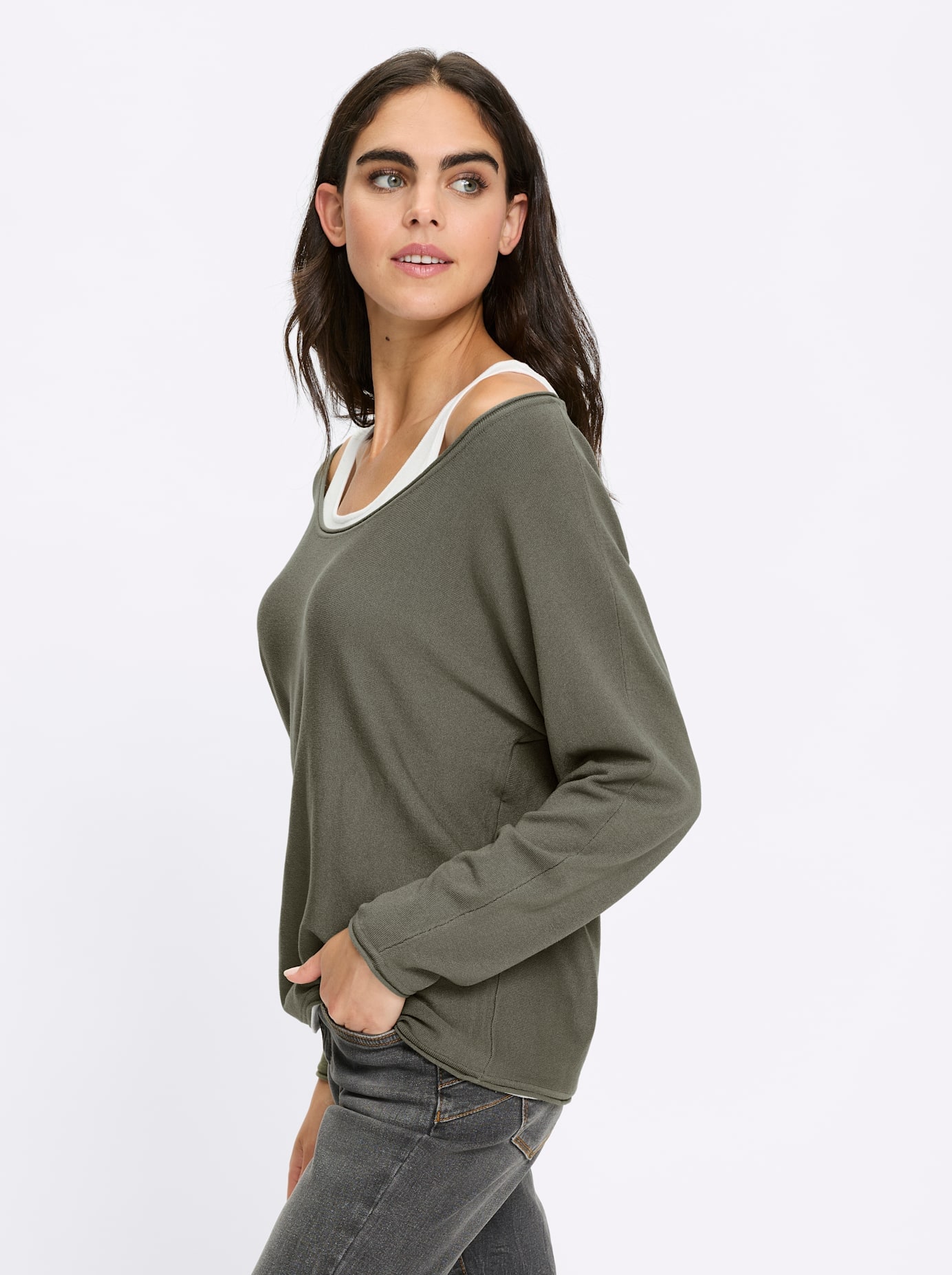heine Strickpullover »2-in-1-Pullover«