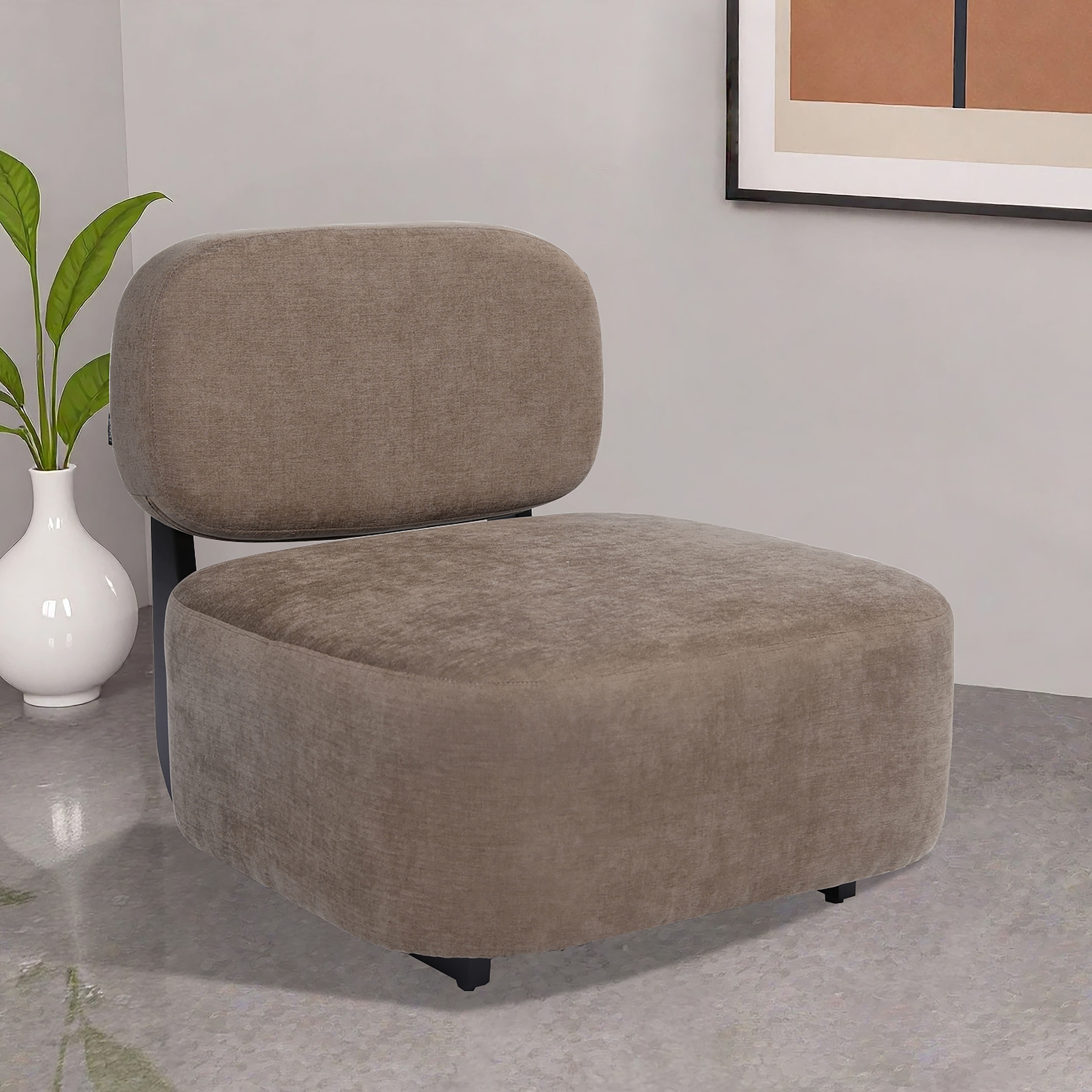 Home affaire Fauteuil lounge »LIORAN Designsessel mit filigranem Holzgestell« Designklassiker, modern und zeitlos